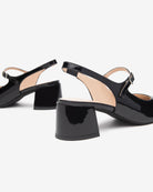 NeroGiardini décolleté tacco comodo in vernice - Musto Calzature srl