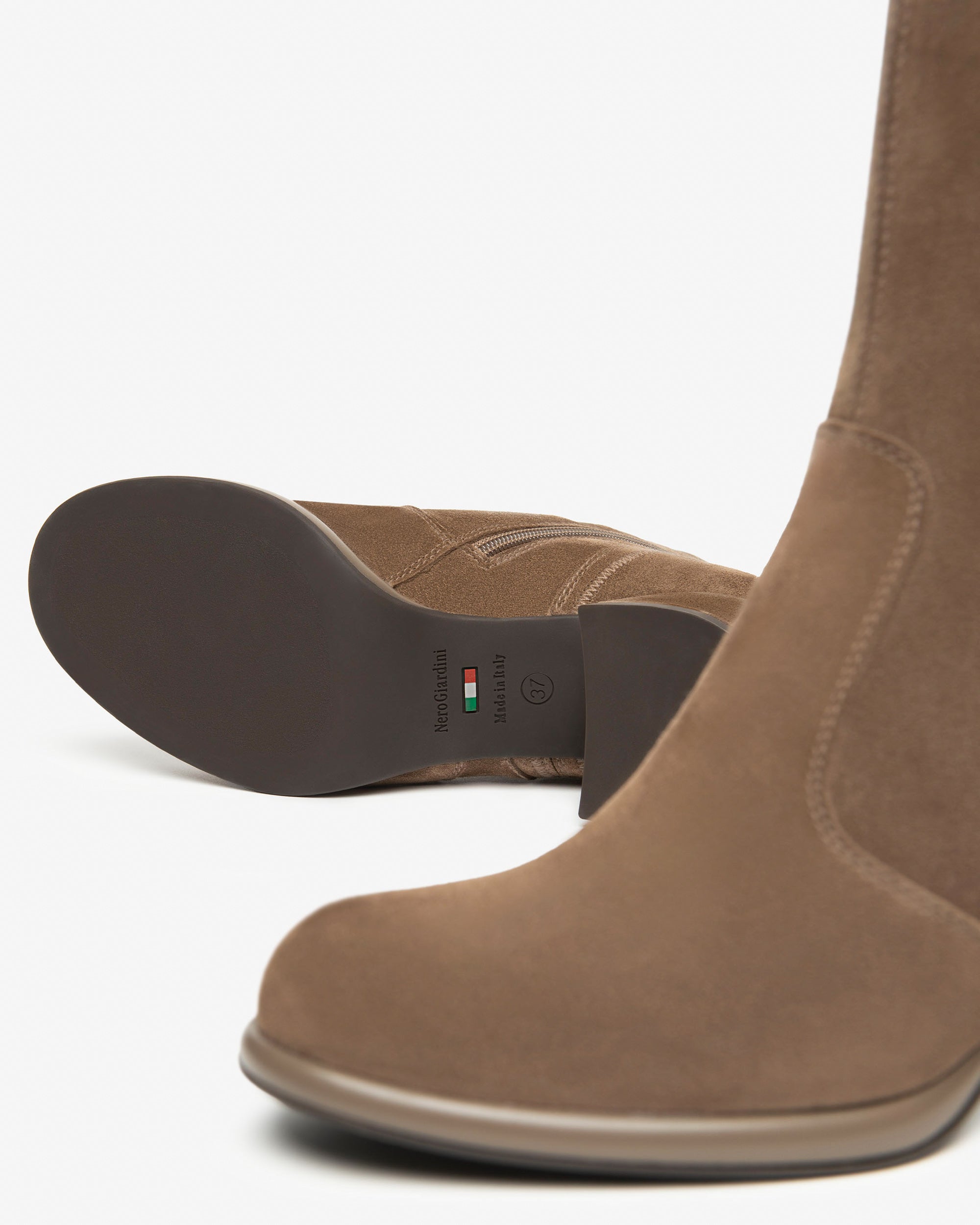 NeroGiardini Tronchetti da donna in pelle scamosciata - Musto Calzature srl