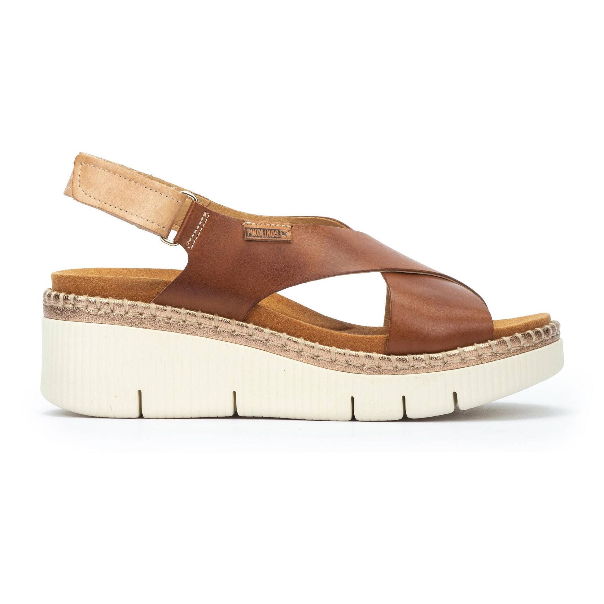 Pikolinos sandali donna con zeppa in pelle GOMERA - Musto Calzature srl