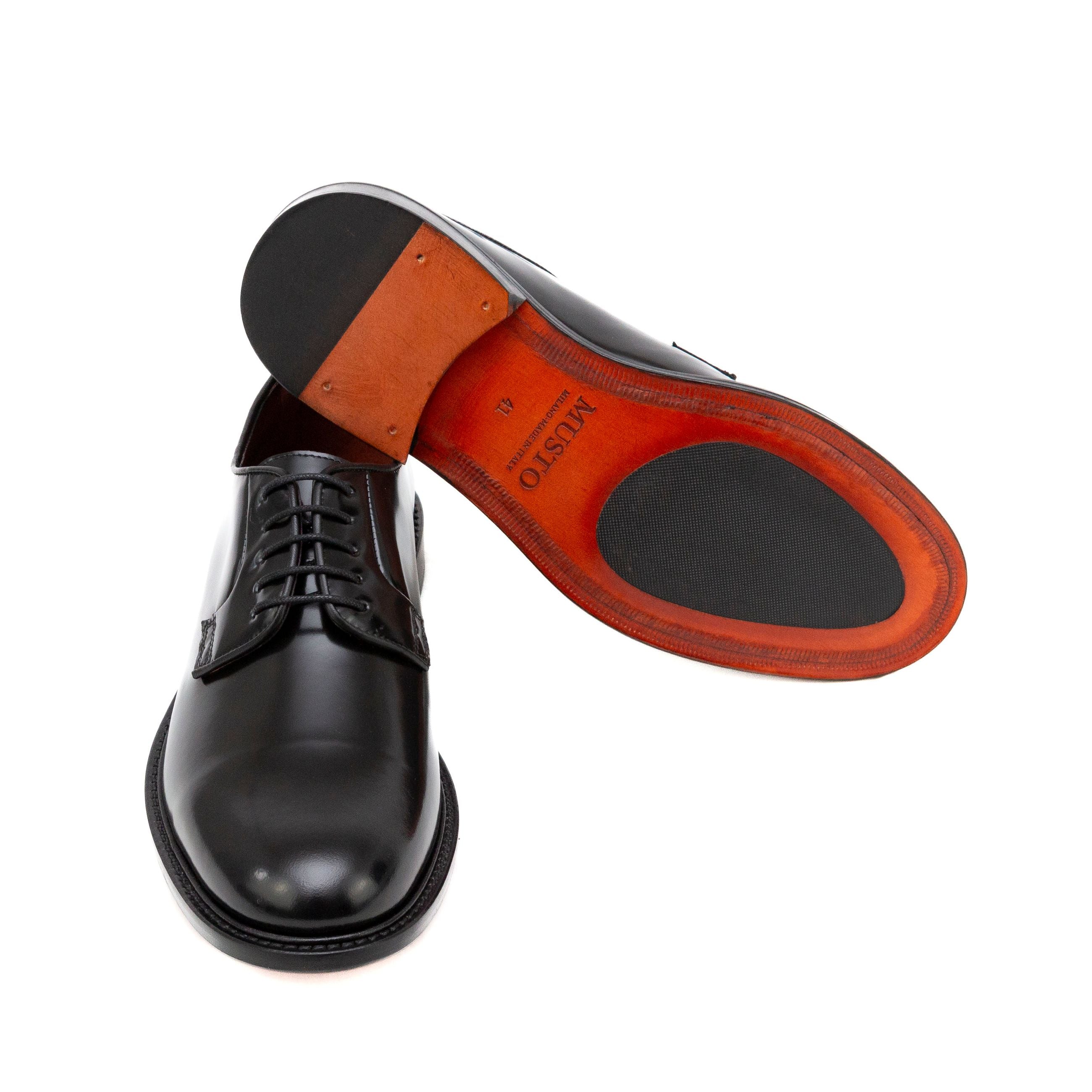 MUSTO Stringate uomo PELLE SPAZZOLATA SCALA AE01 - Musto Calzature srl