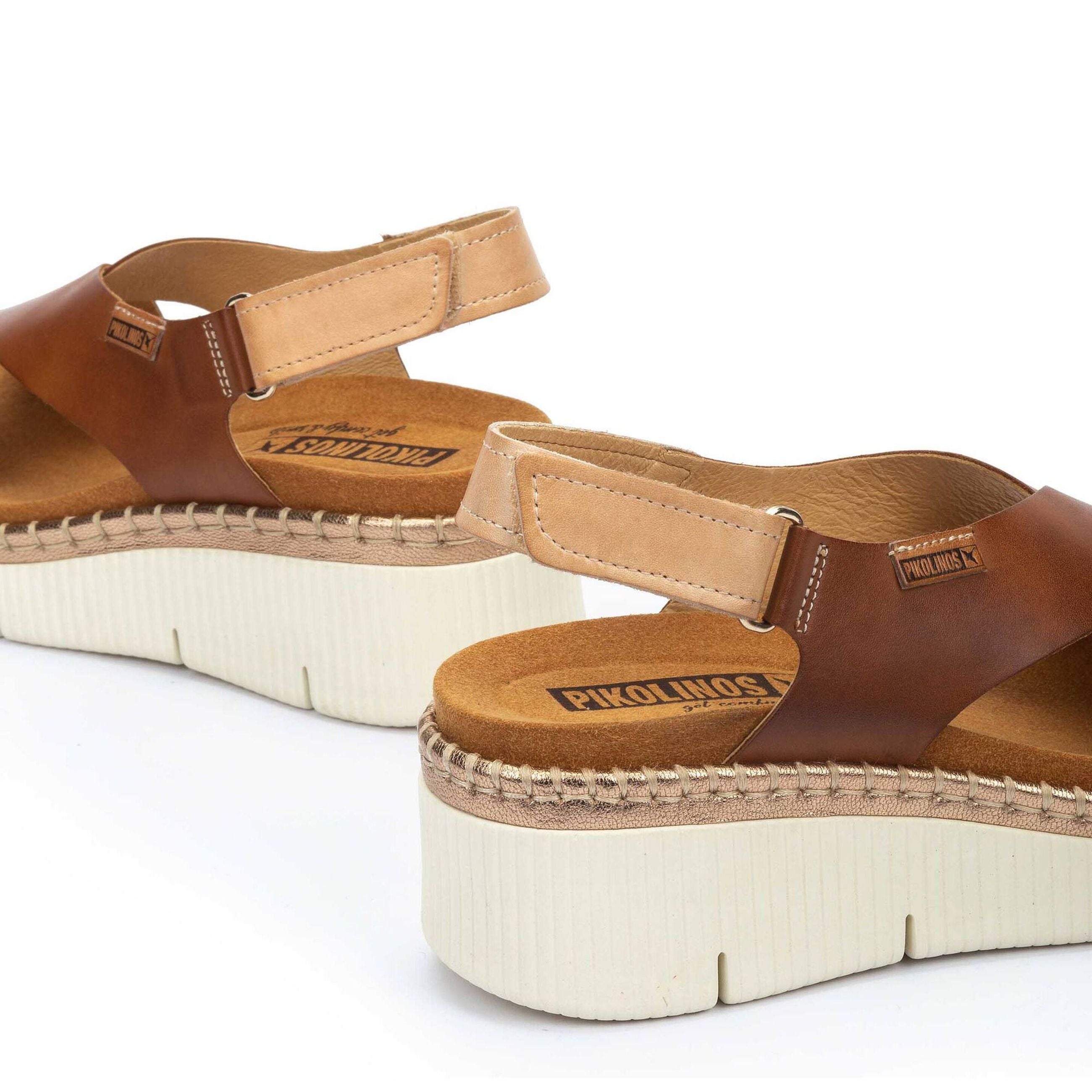 Pikolinos sandali donna con zeppa in pelle GOMERA - Musto Calzature srl