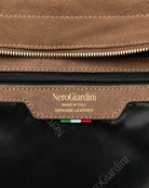 NeroGiardini borsa da donna in camoscio - Musto Calzature srl