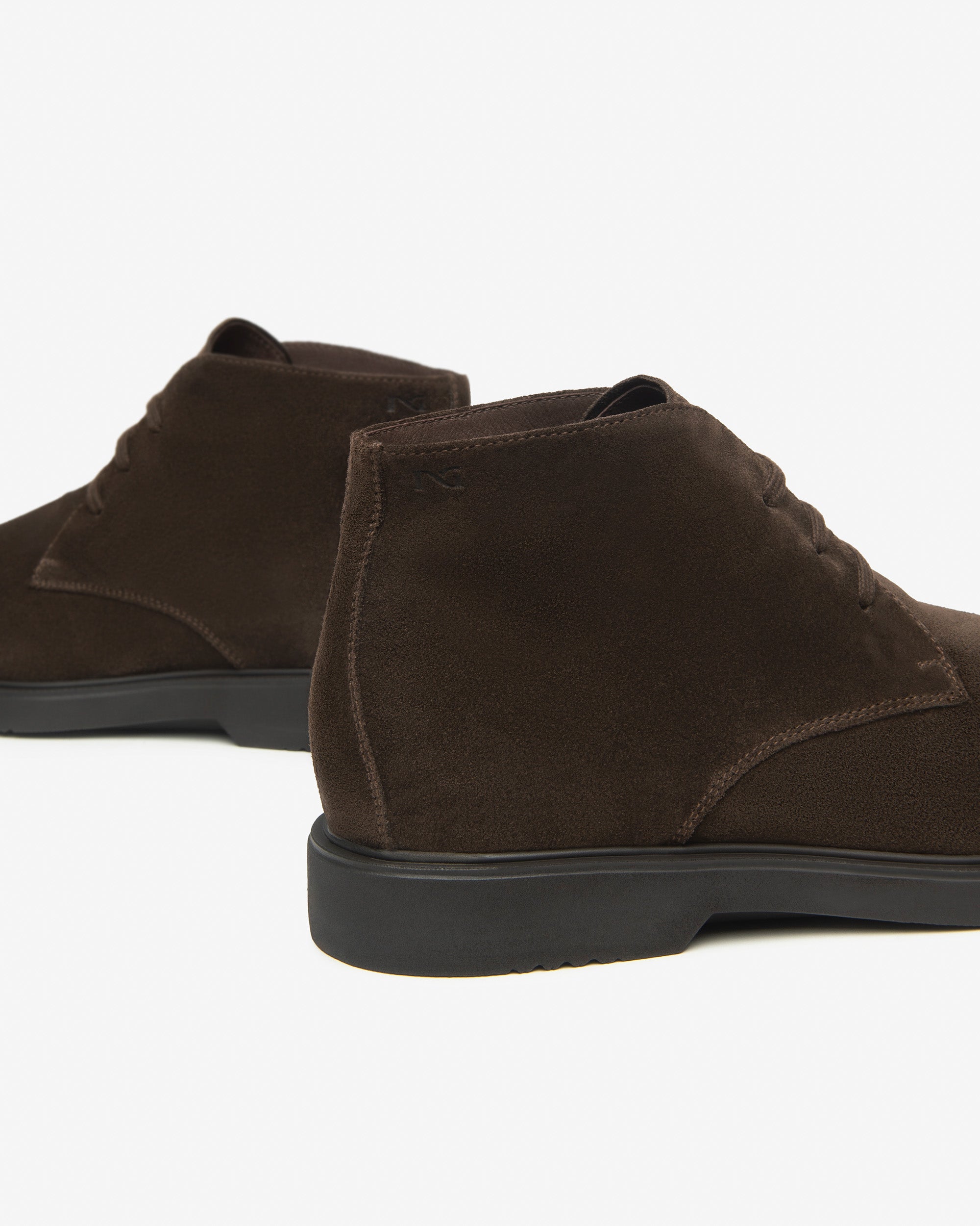 NeroGiardini polacchini da uomo in pelle scamosciata - Musto Calzature srl