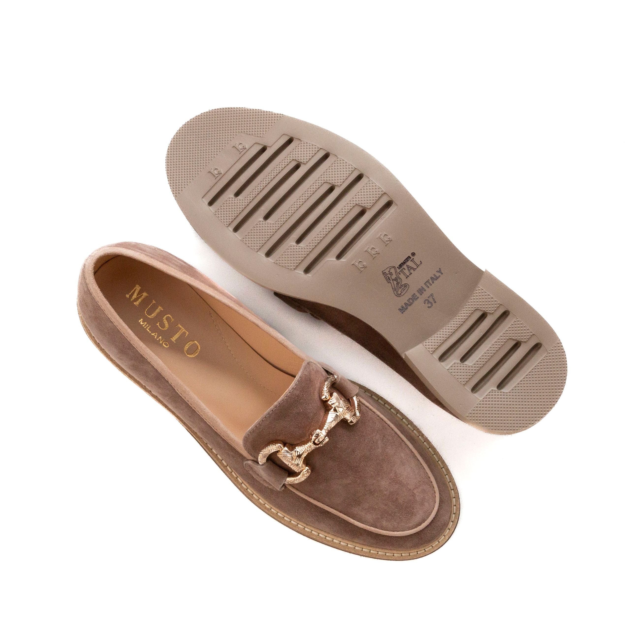 MUSTO Mocassini Camoscio FOLLONICA L053M - Musto Calzature srl