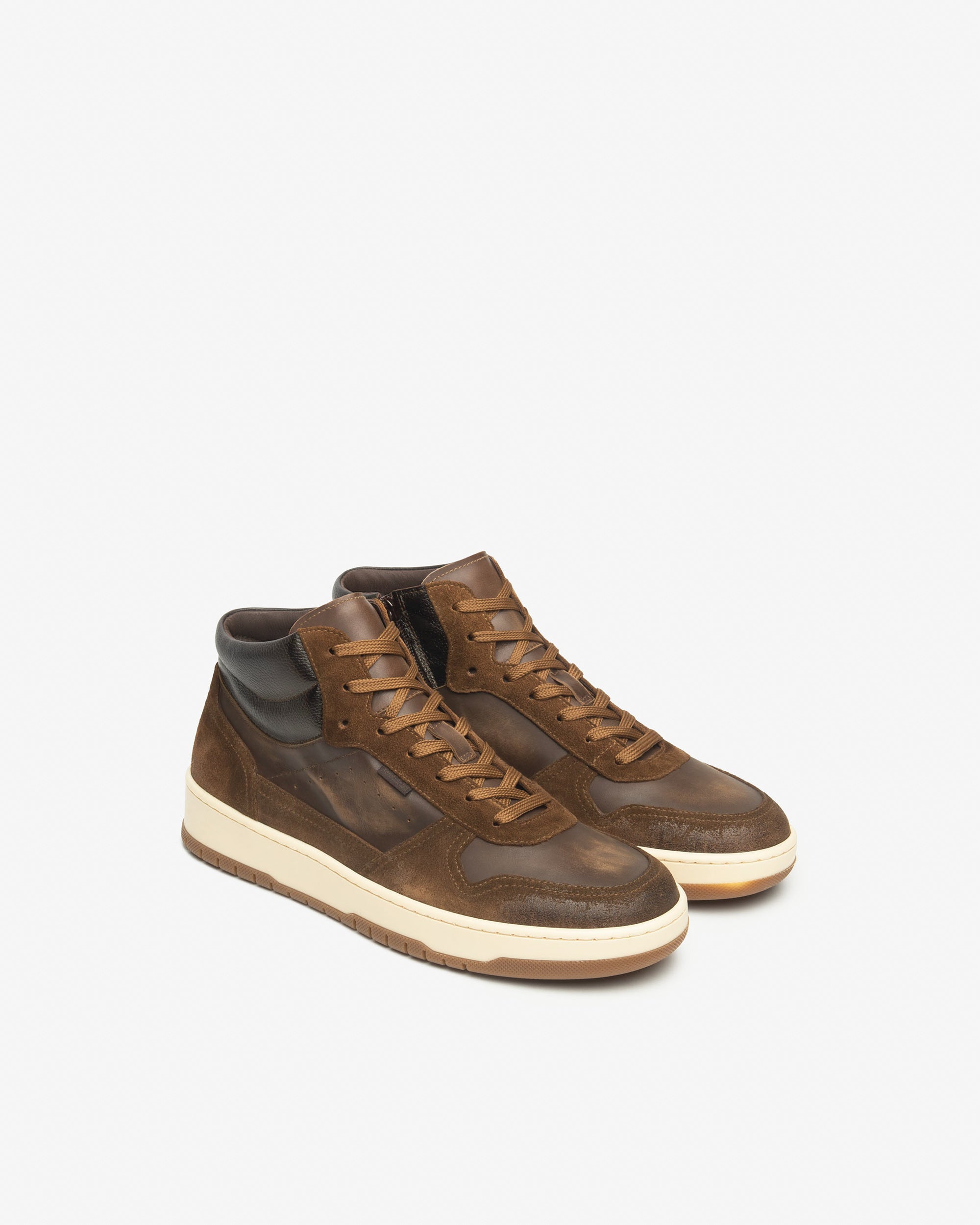 NeroGiardini Sneakers uomo in pelle e camoscio - Musto Calzature srl