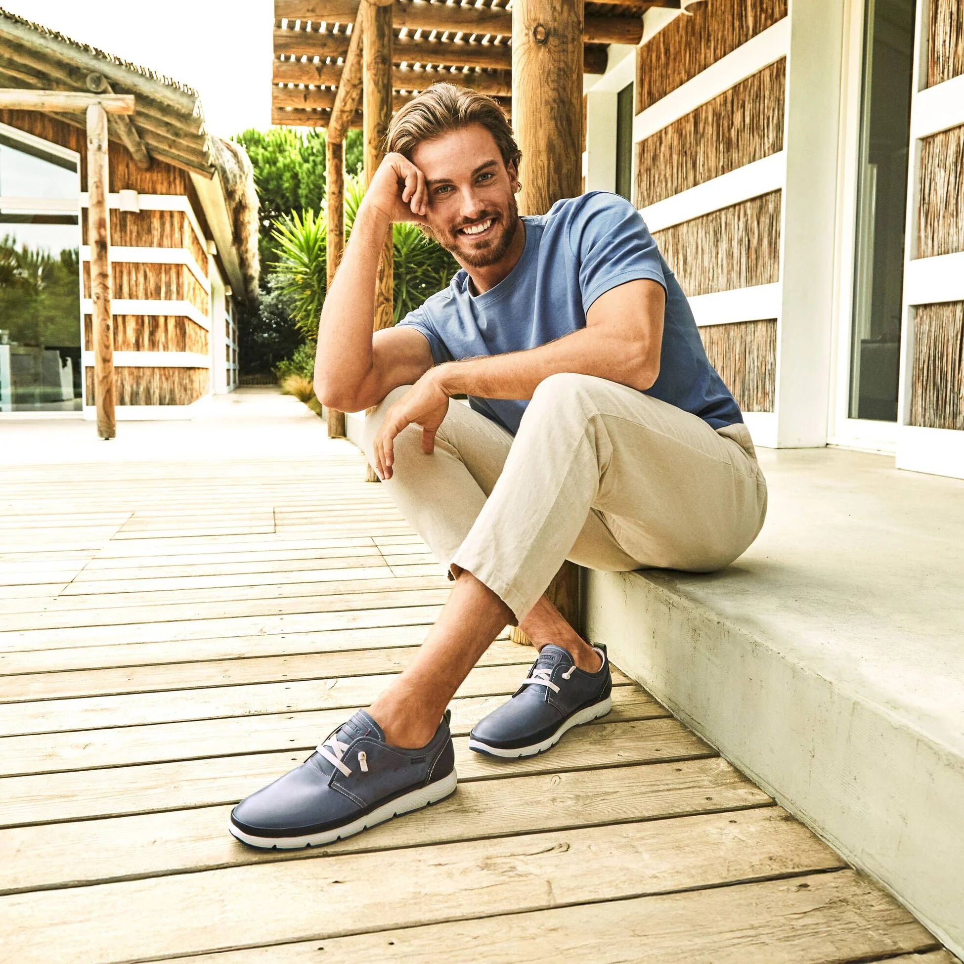 Pikolinos sneakers uomo in pelle FUENCARRAL - Musto Calzature srl
