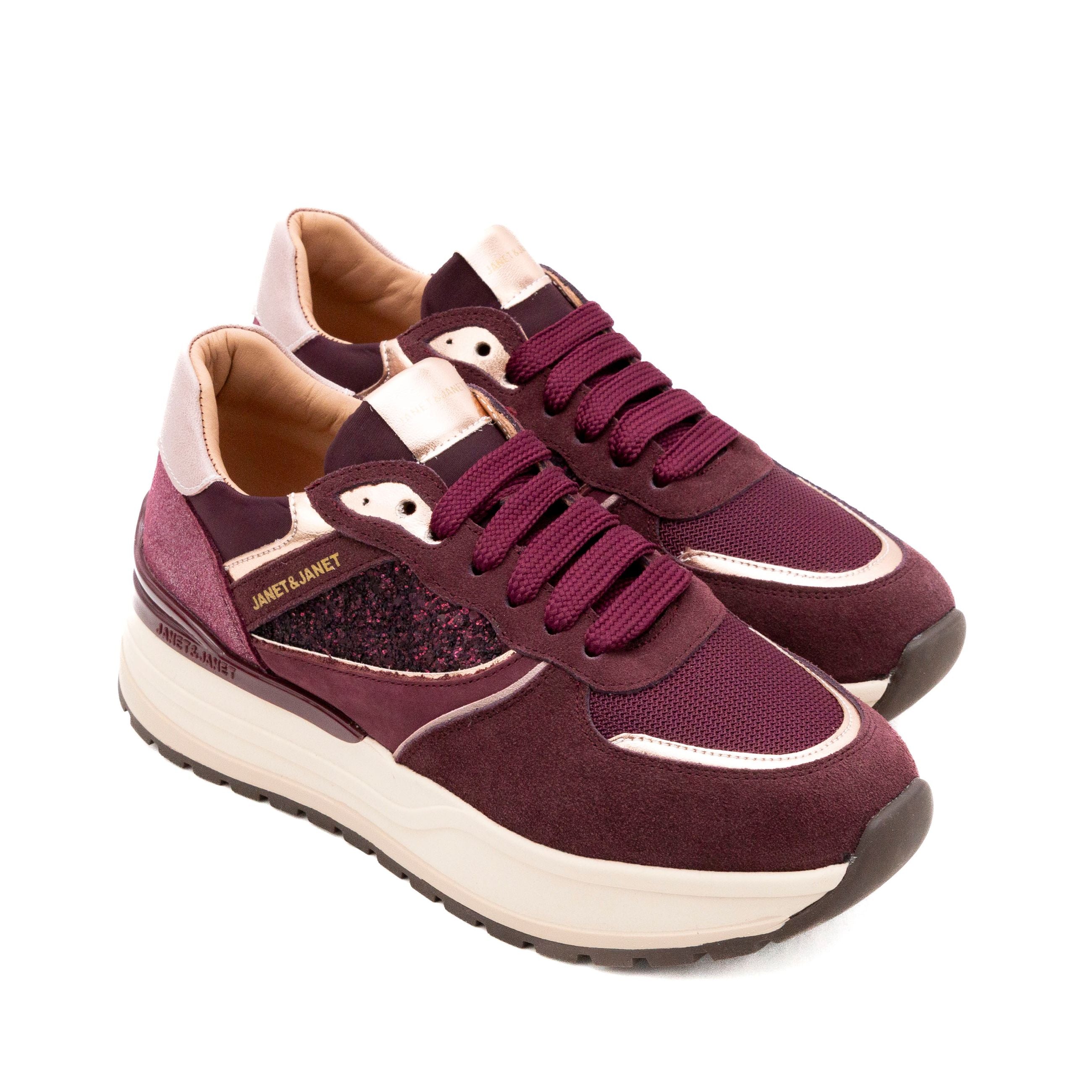 JANET & JANET Sneakers Camoscio WEGGY J - 410 - Musto Calzature srl