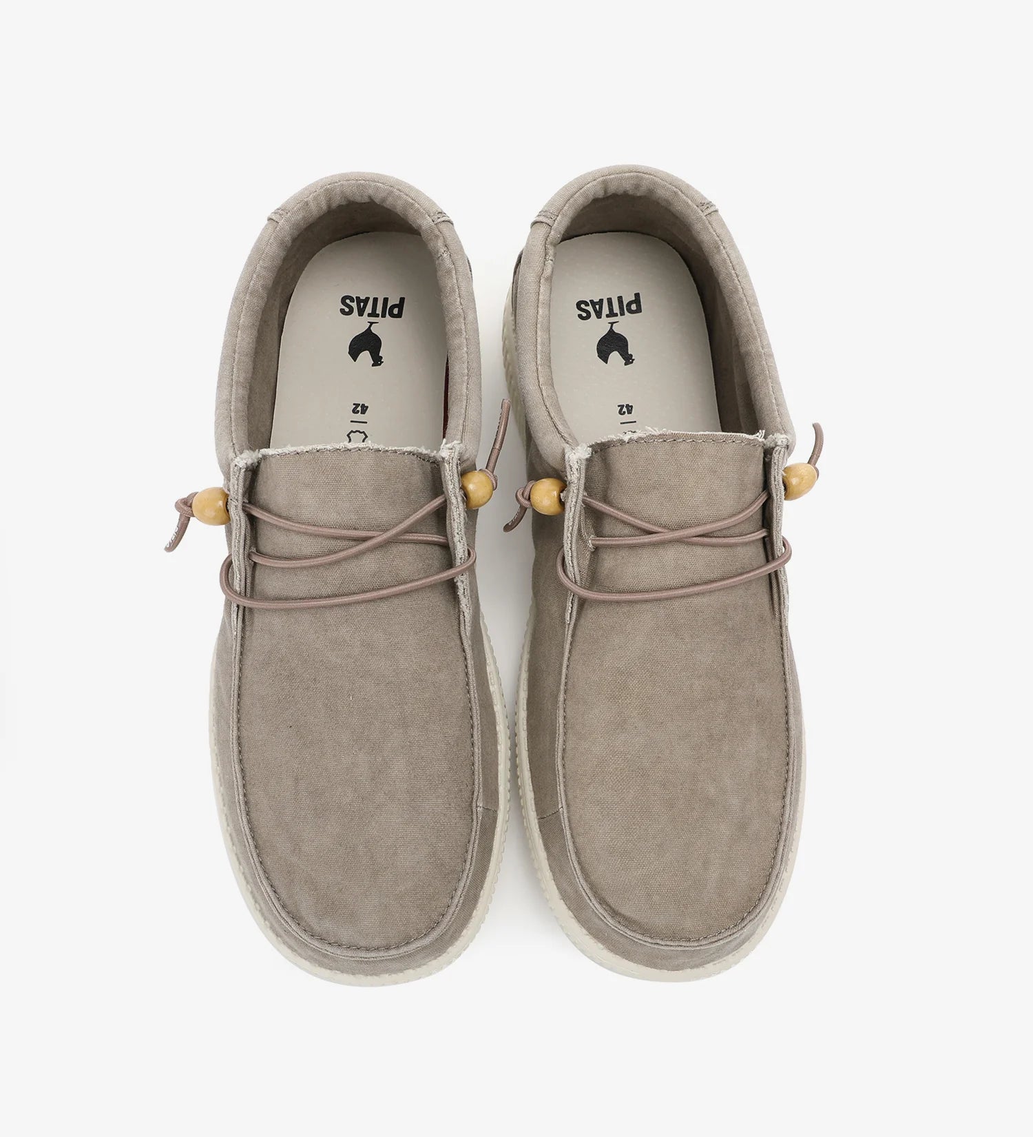 PITAS Sneakers uomo Cotone WALLABI WASHED - Musto Calzature srl