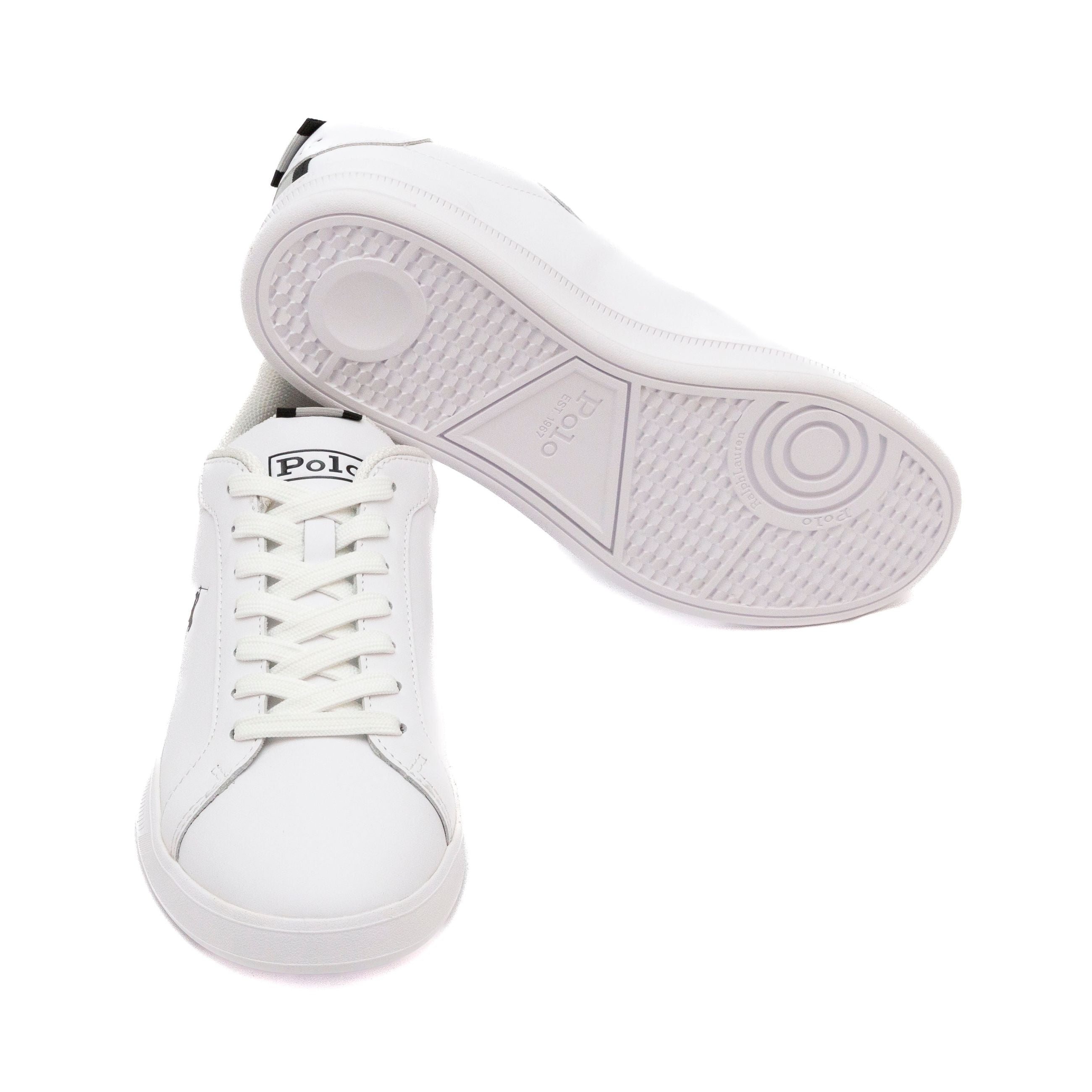 POLO RALPH LAUREN Sneakers uomo Pelle HERITAGE COURT II LOW tr - Musto Calzature srl