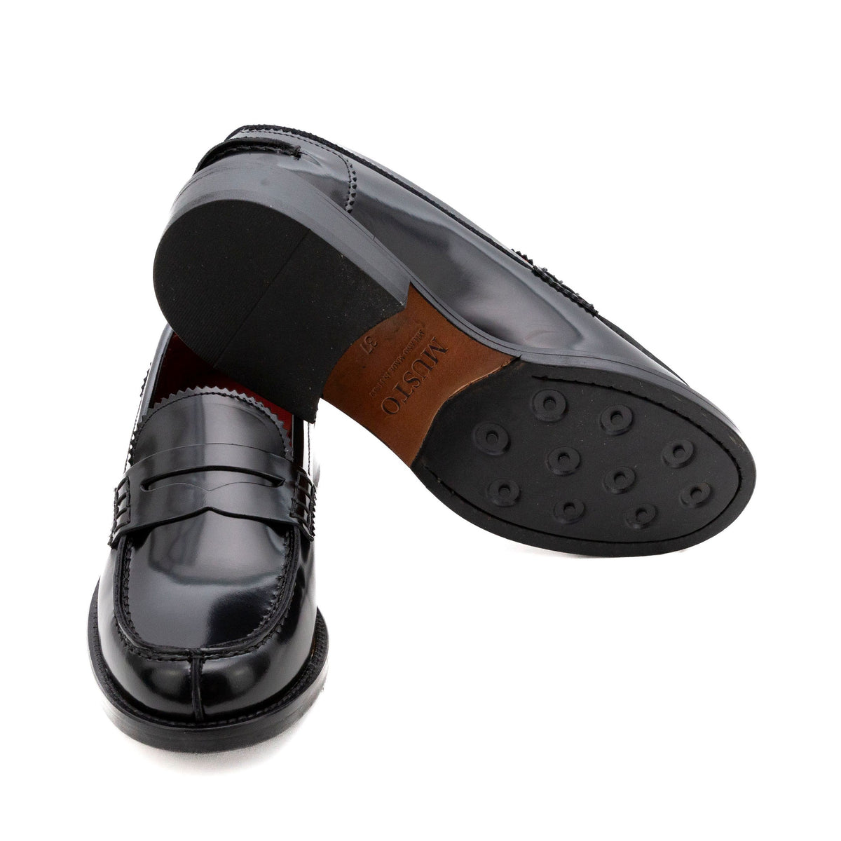MUSTO Mocassini PELLE SPAZZOLATA MARGELLINA AD241 - Musto Calzature srl