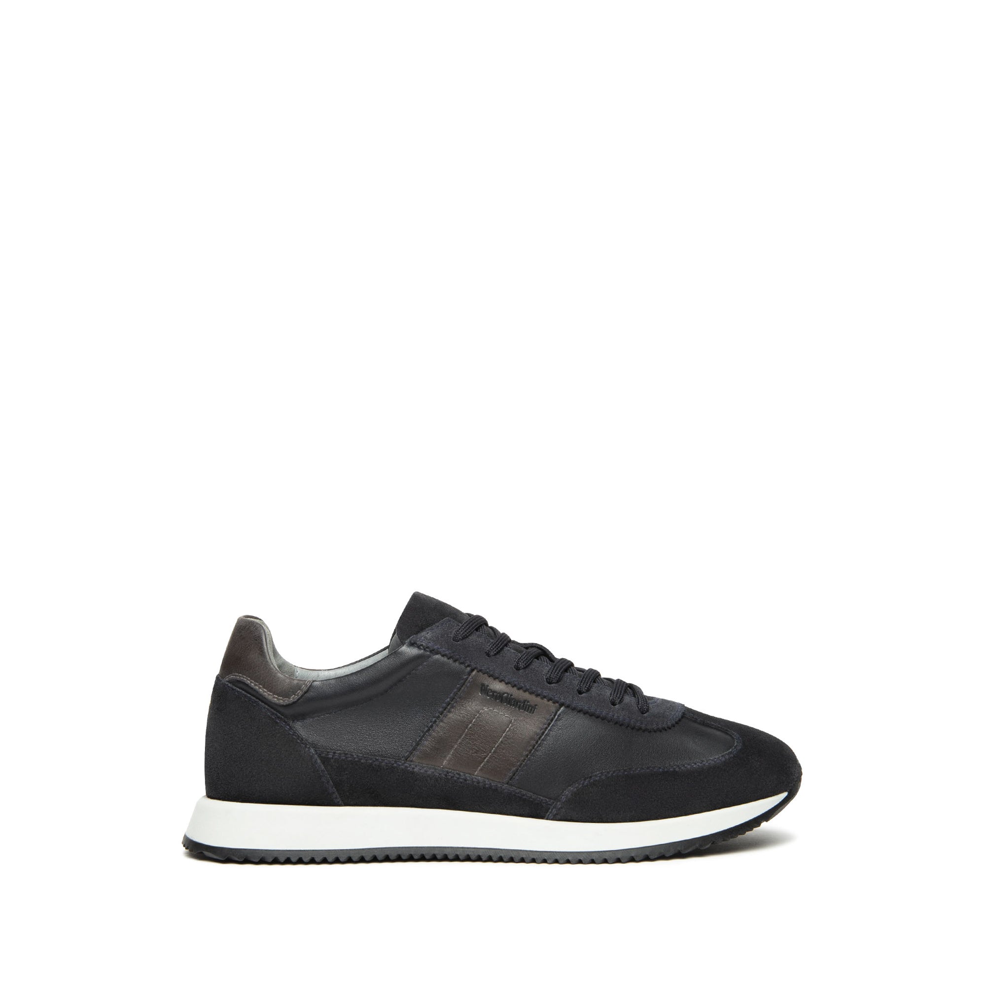 NeroGiardini sneakers da uomo in pelle e camoscio - Musto Calzature srl