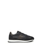 NeroGiardini sneakers da uomo in pelle e camoscio - Musto Calzature srl