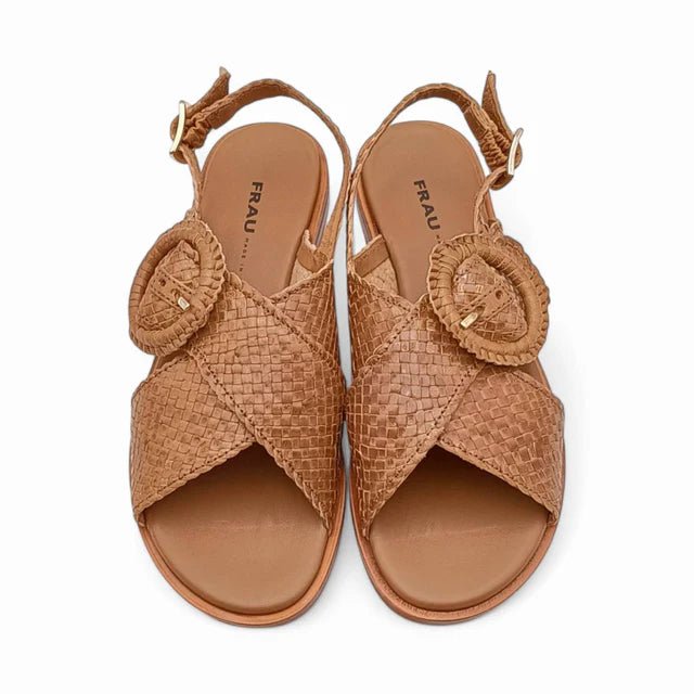 FRAU Sandali bassi PELLE INTRECCIATA 86I9 - Musto Calzature srl