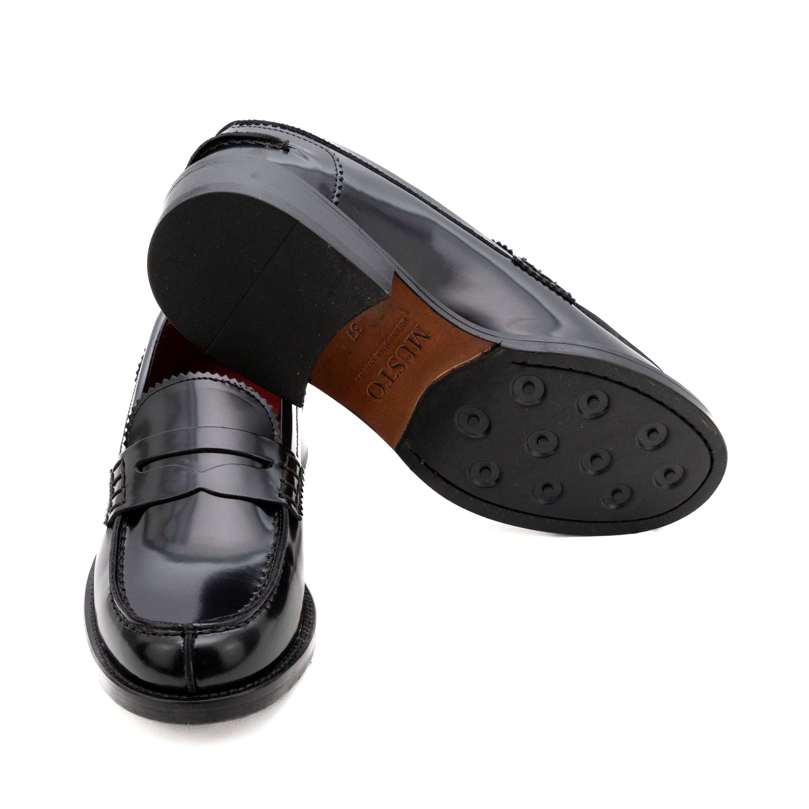 MUSTO Mocassini PELLE SPAZZOLATA MARGELLINA AD241 - Musto Calzature srl