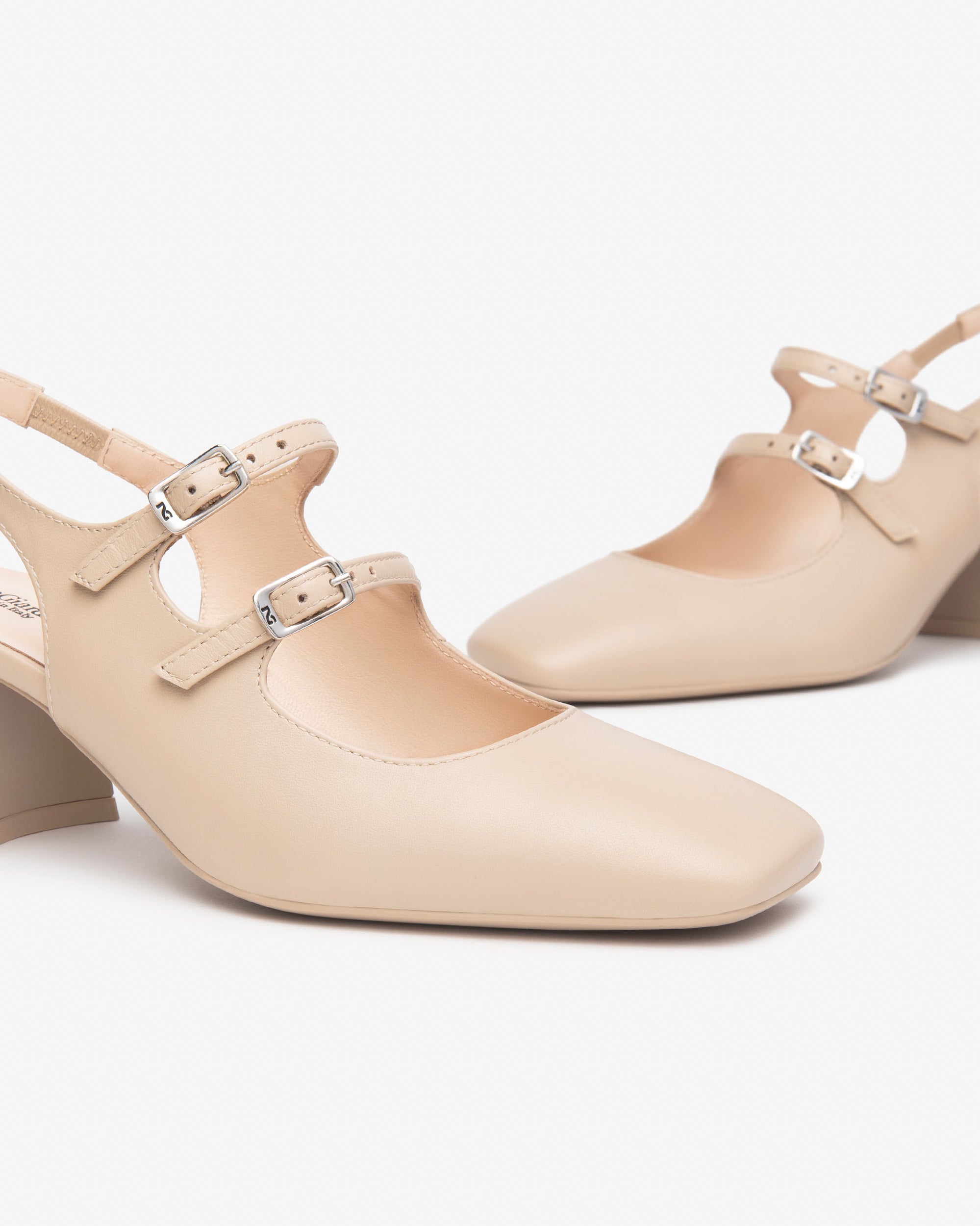 NeroGiardini décolleté Mary Jane in pelle - Musto Calzature srl