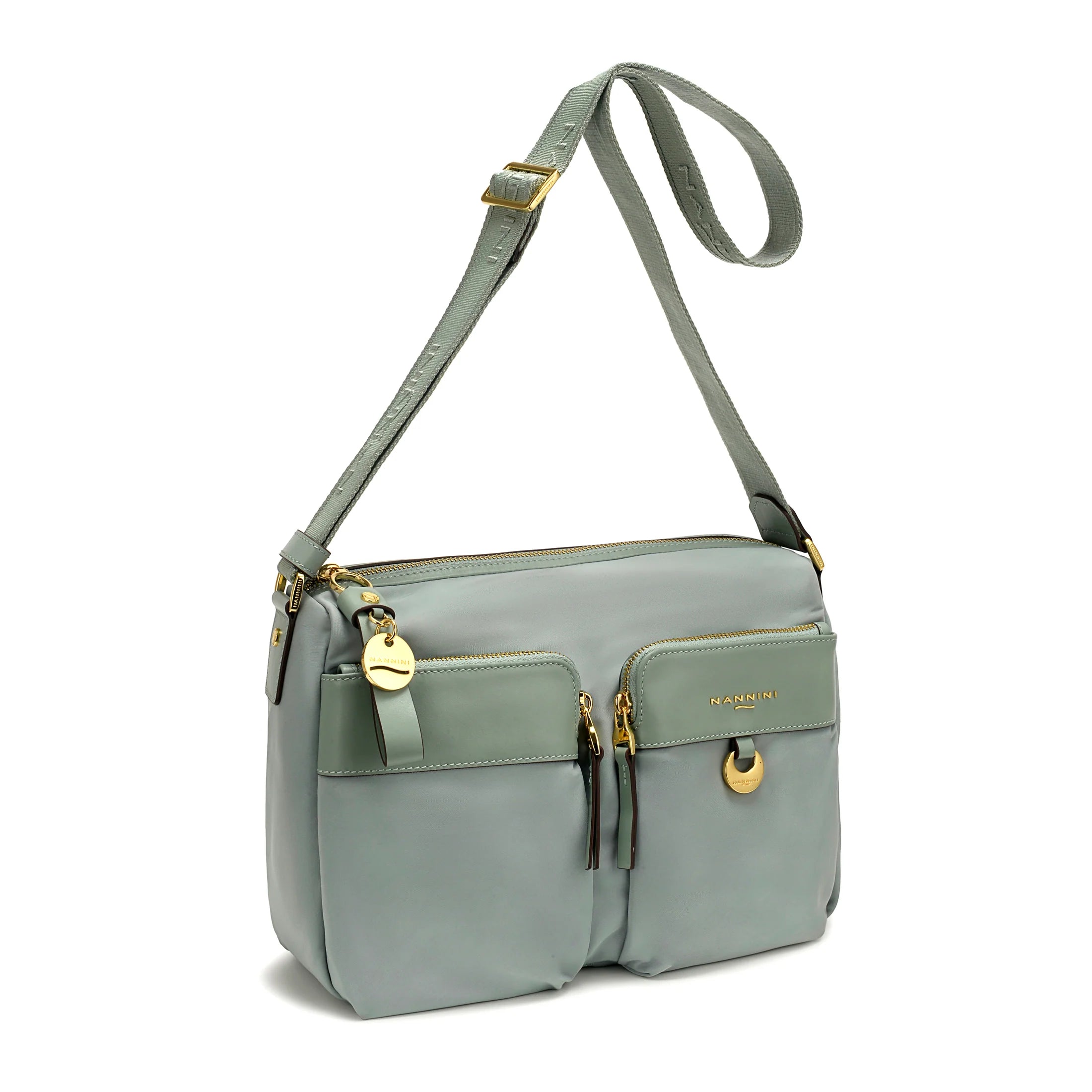 NANNINI Borsa Urban Mix Nylon & Pelle LIBERTY - Musto Calzature srl