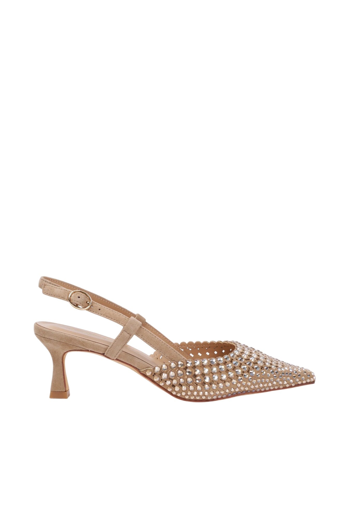 ALMA EN PENA décolletè donna in camoscio e strass - Musto Calzature srl