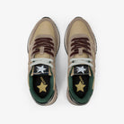 SUN68 Sneakers nylon e suede STARGIRL GLITTER LOGO - Musto Calzature srl