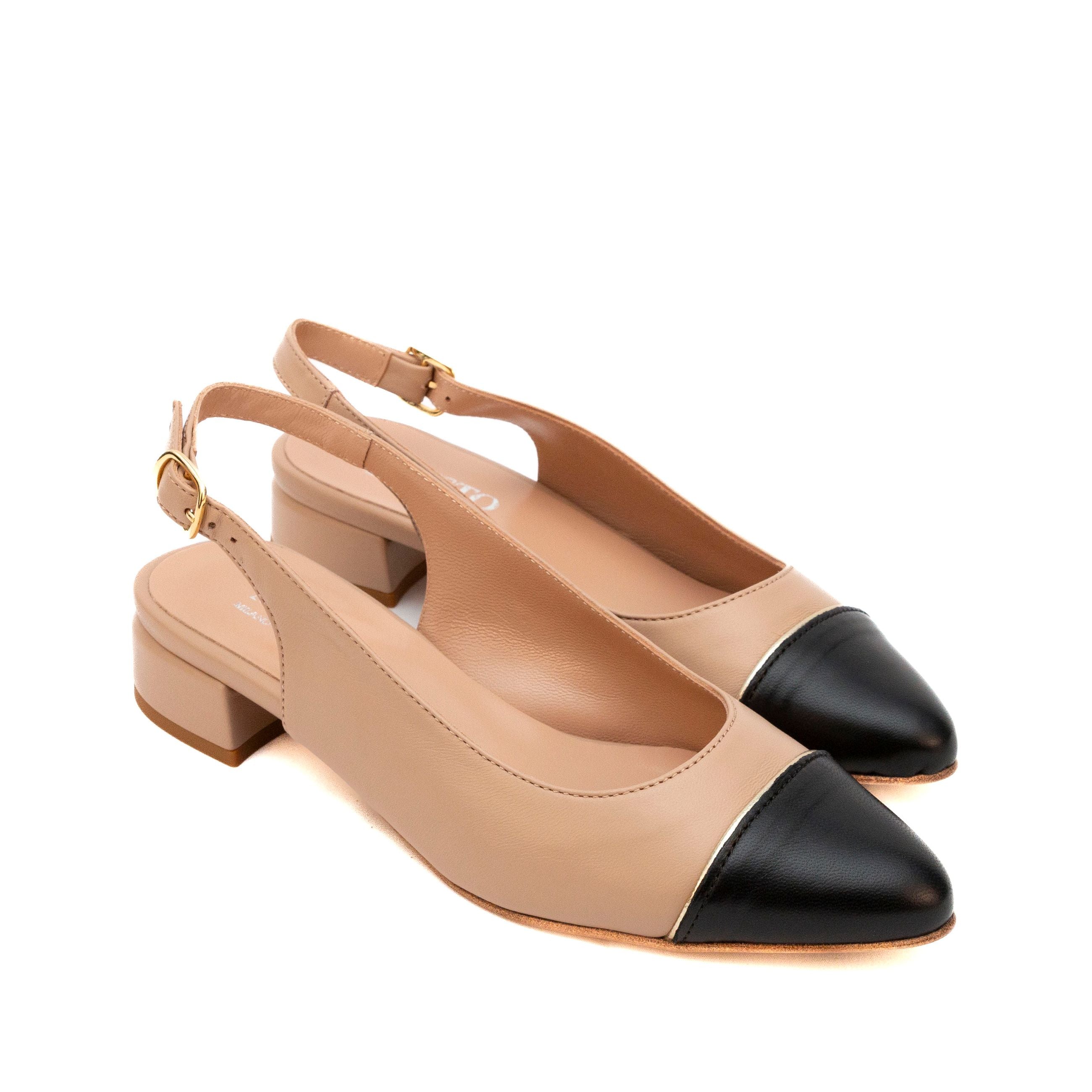 MUSTO Decolletè tacco basso NAPPA HEBE 9930p - Musto Calzature srl