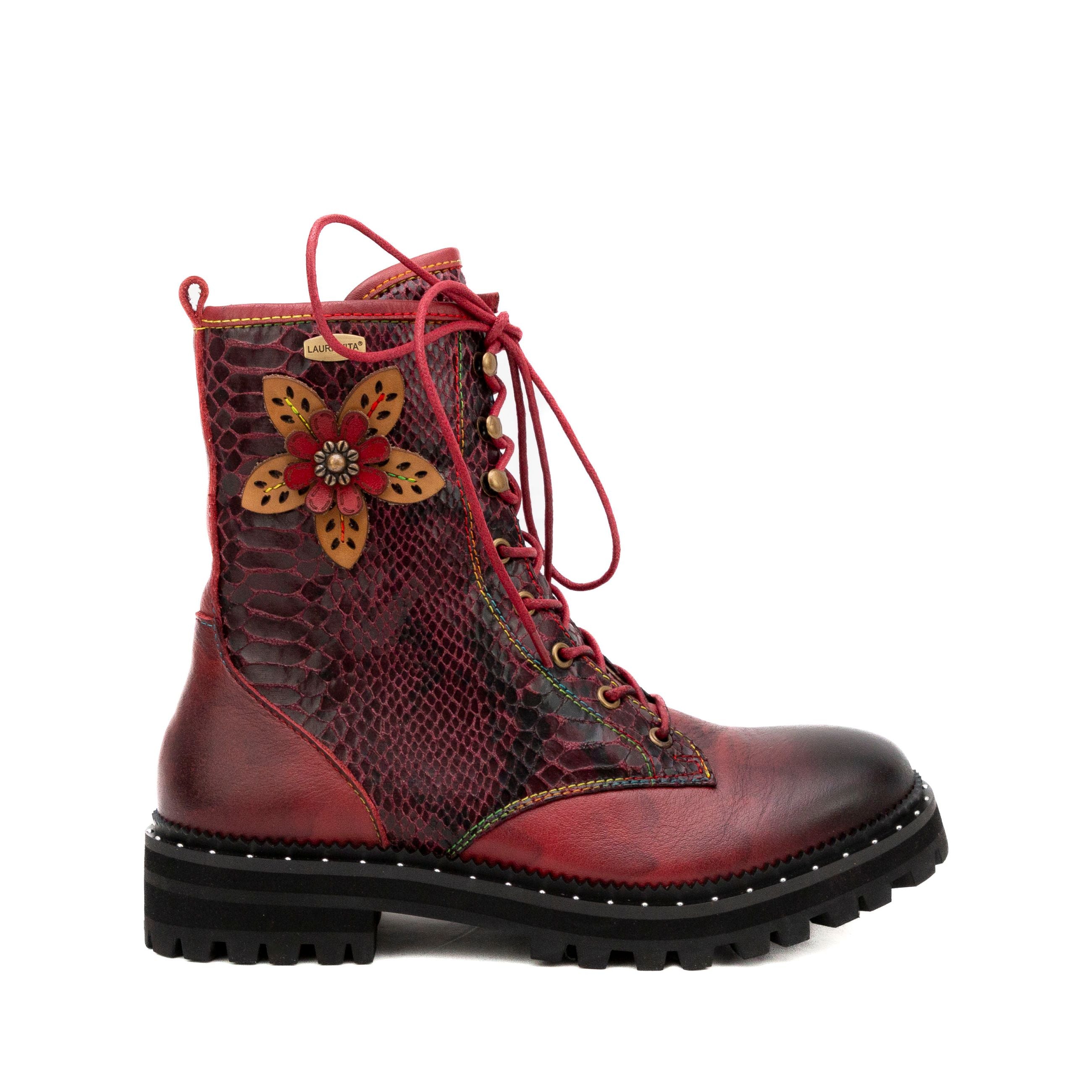 LAURA VITA Anfibi Pelle IACNISO 01 - Musto Calzature srl