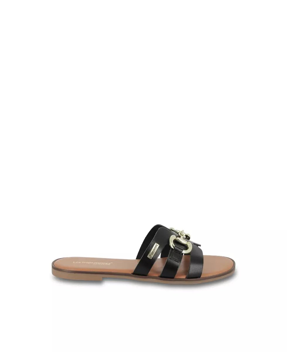 LES TROPEZIENNES sandali bassi da donna in pelle HAMIA - Musto Calzature srl