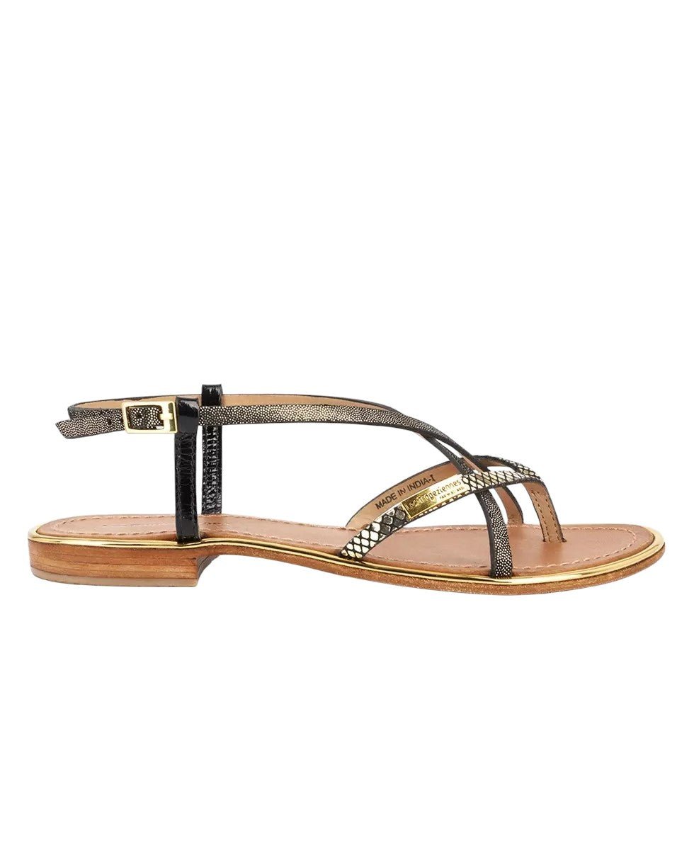 LES TROPEZIENNES sandali infradito donna in pelle MONACO - Musto Calzature srl