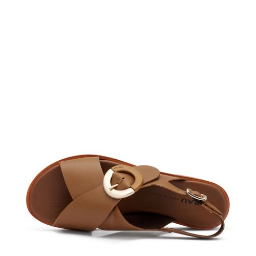 FRAU sandali donna a incrocio in pelle - Musto Calzature srl