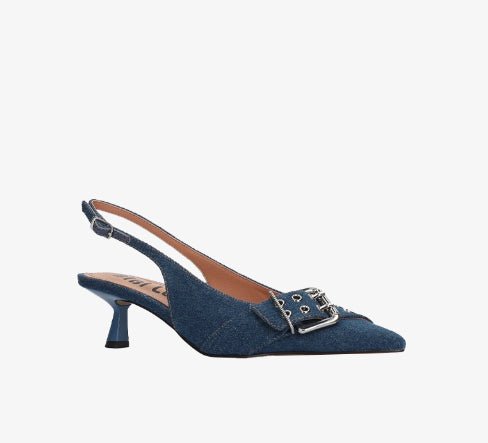 BIBI LOU Decolletè tacco basso Denim SAMIRA 521Z67VK - Musto Calzature srl