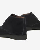NeroGiardini polacchini da uomo in pelle scamosciata - Musto Calzature srl