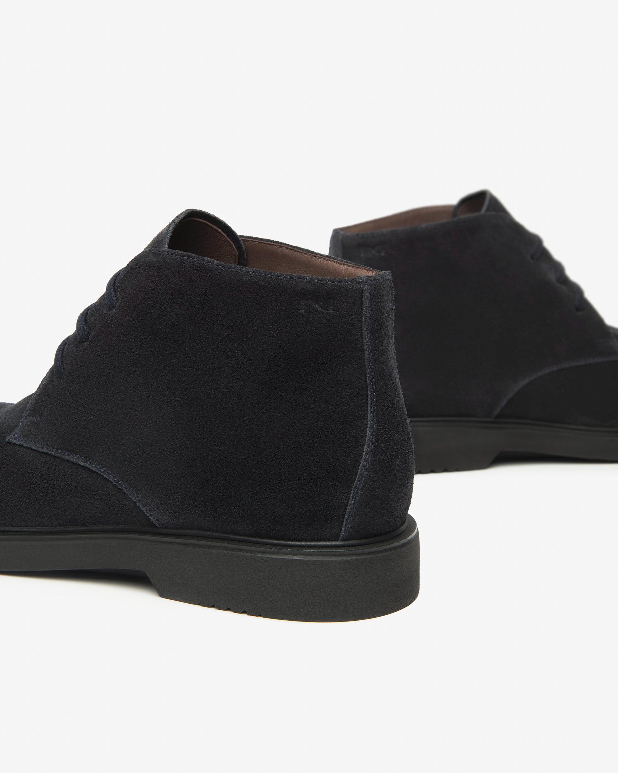 NeroGiardini polacchini da uomo in pelle scamosciata - Musto Calzature srl