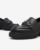 NeroGiardini mocassini da donna in pelle con suola alta - Musto Calzature srl