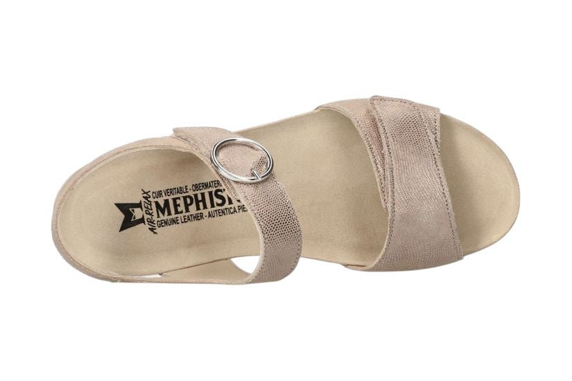 MEPHISTO sandali donna con zeppa in pelle ORIANA - Musto Calzature srl