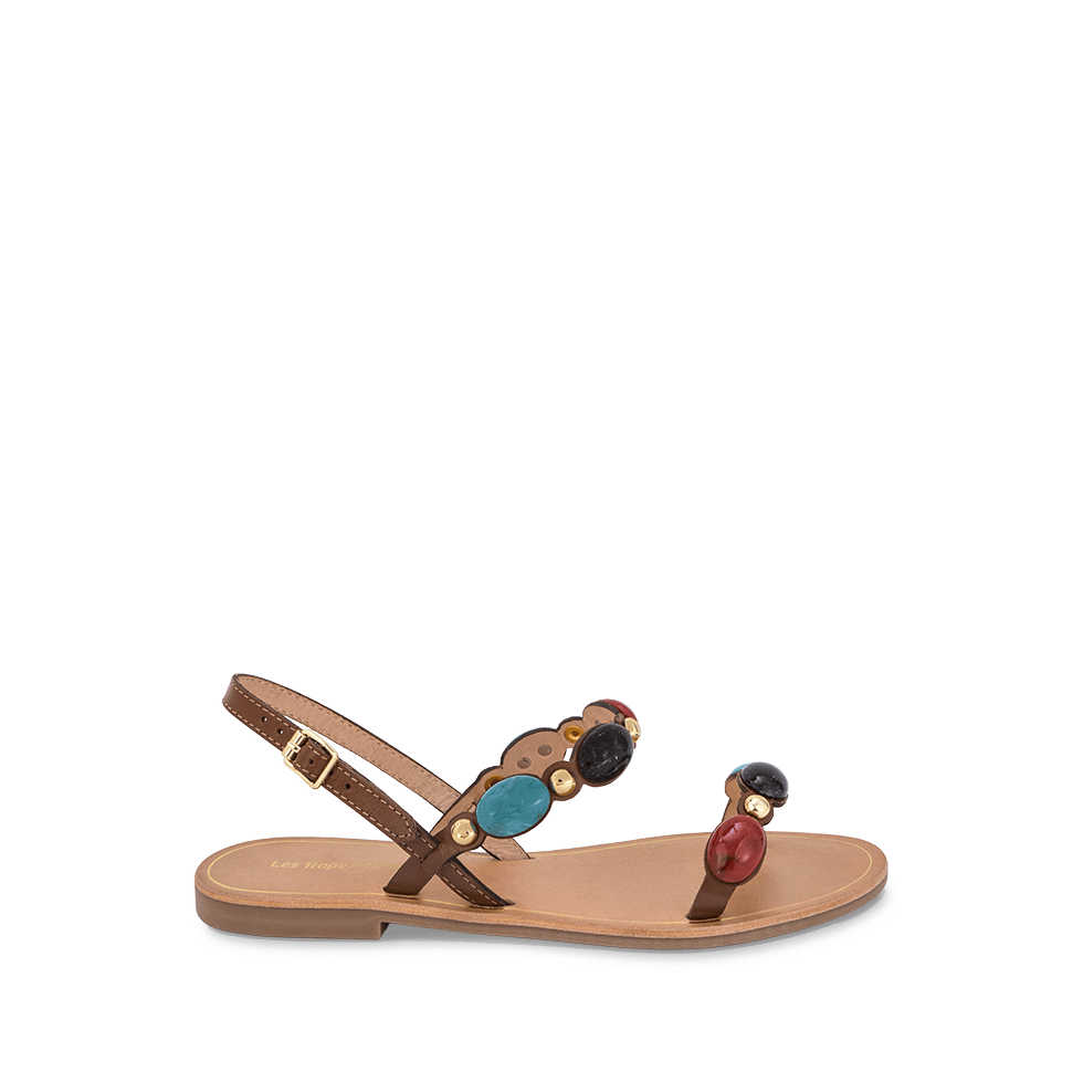 LES TROPEZIENNES Sandali bassi Pelle HALEP C331476 - Musto Calzature srl