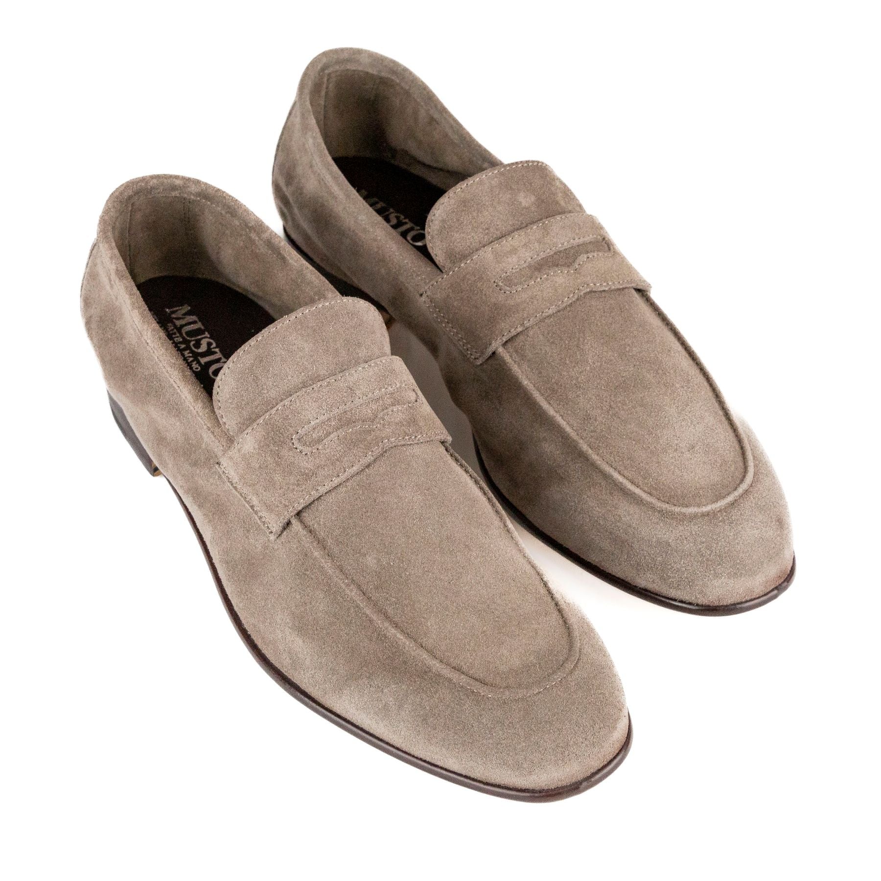 MUSTO Mocassini uomo Camoscio TASCHINO BL - Musto Calzature srl