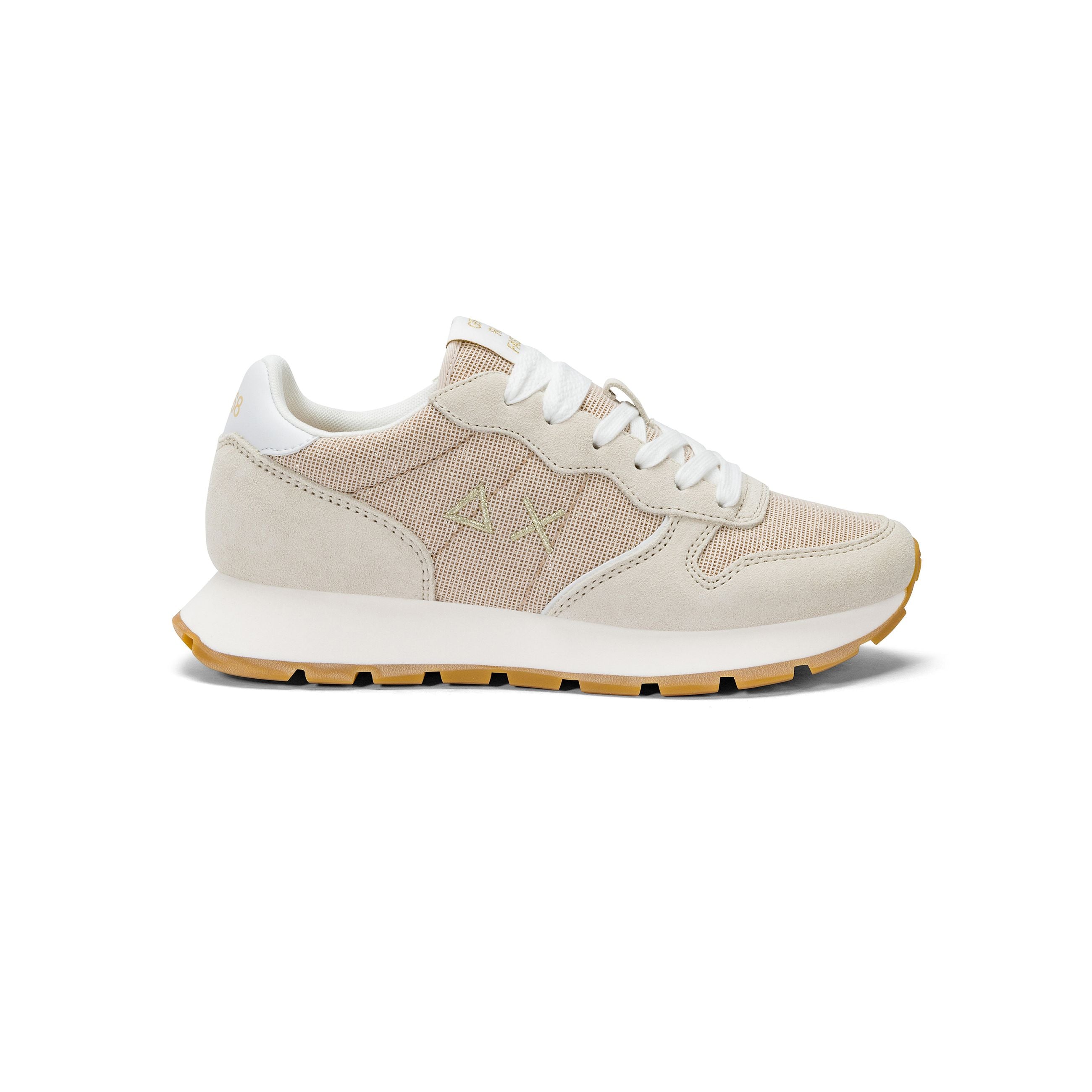SUN68 Sneakers donna camoscio+tessuto ALLY GLITTER - Musto Calzature srl