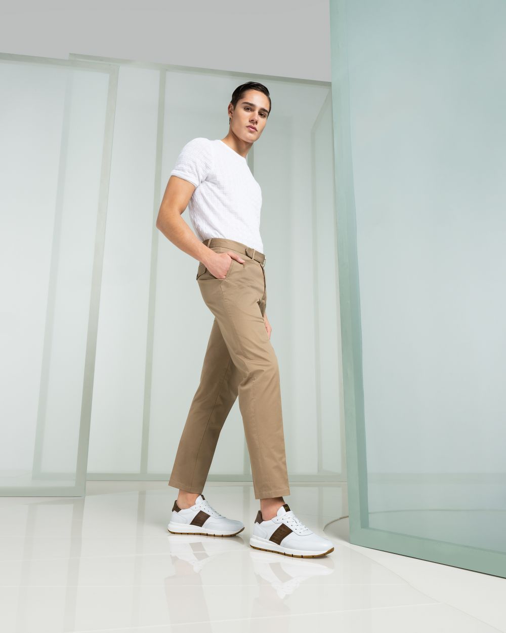 NeroGiardini sneakers uomo in pelle - Musto Calzature srl