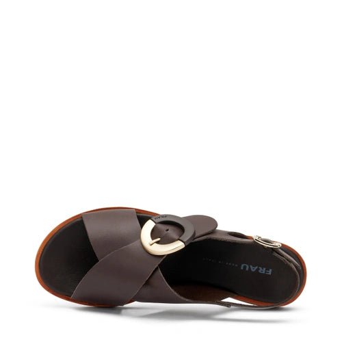 FRAU sandali donna a incrocio in pelle - Musto Calzature srl