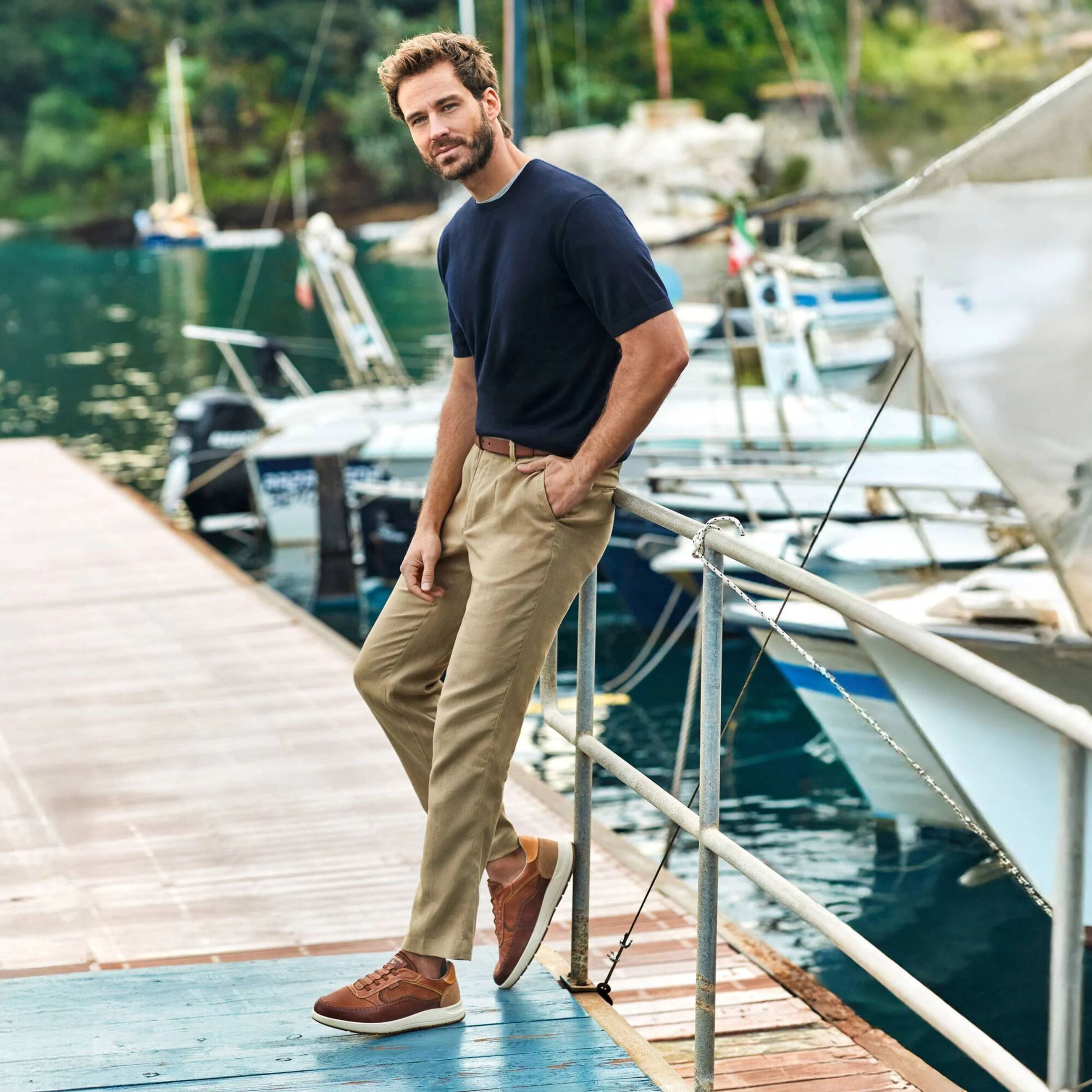 Pikolinos Sneakers uomo Pelle SALAMANCA M7W - 6423C1 - Musto Calzature srl