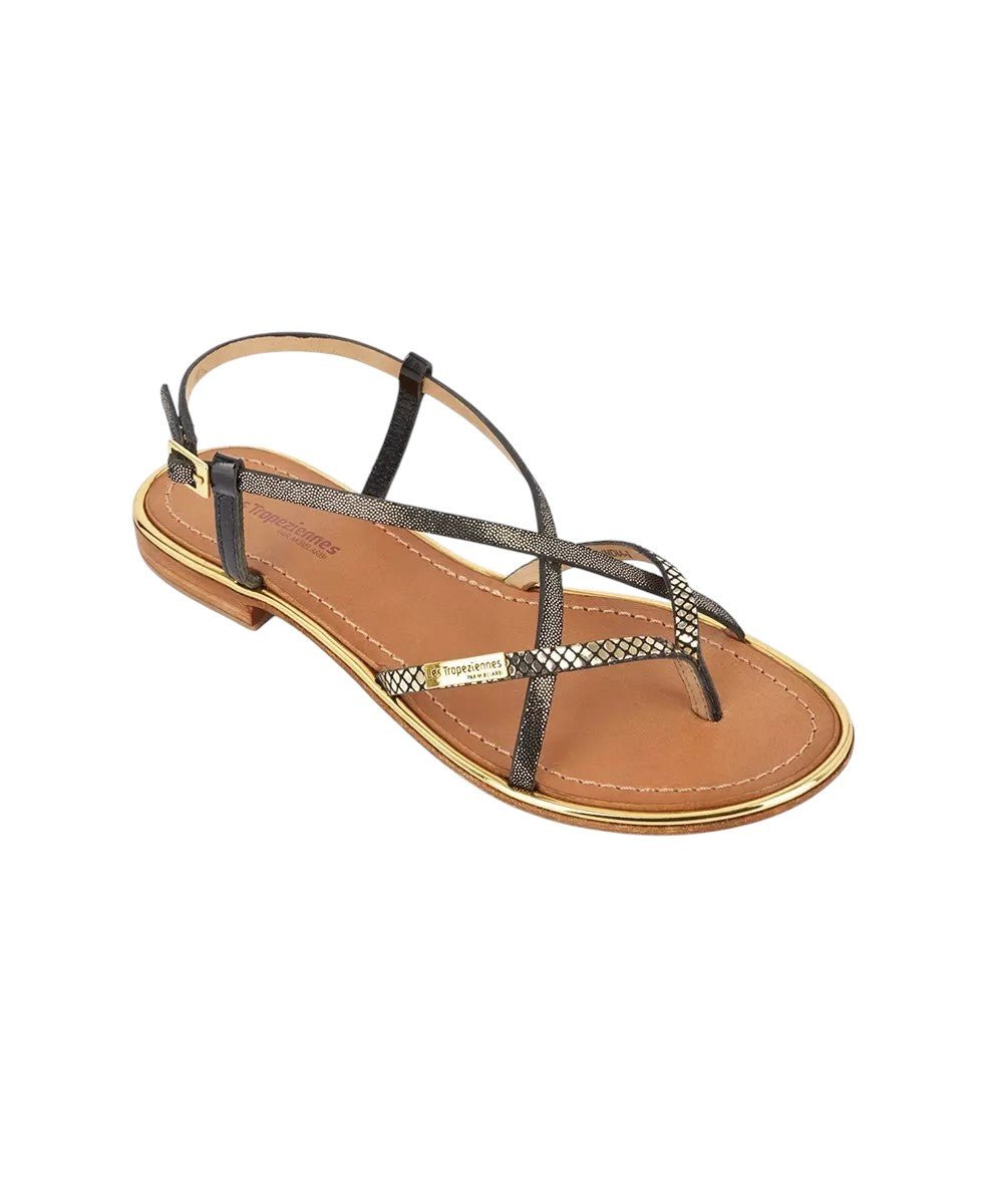 LES TROPEZIENNES sandali infradito donna in pelle MONACO - Musto Calzature srl