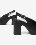 NeroGiardini sandali donna in pelle con tacco alto e plateau - Musto Calzature srl
