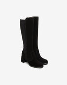 NeroGiardini stivali da donna in pelle scamosciata - Musto Calzature srl