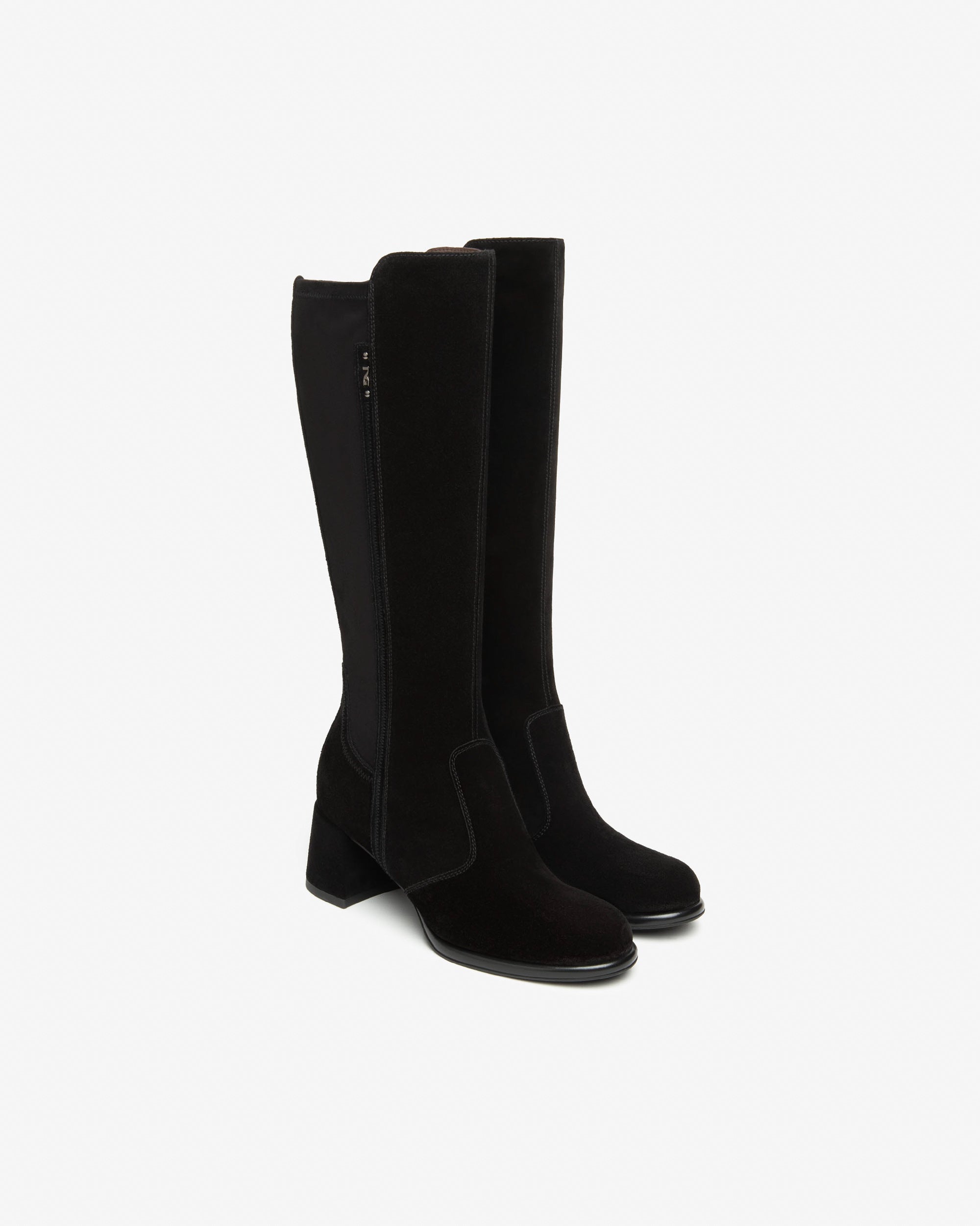 NeroGiardini stivali da donna in pelle scamosciata - Musto Calzature srl