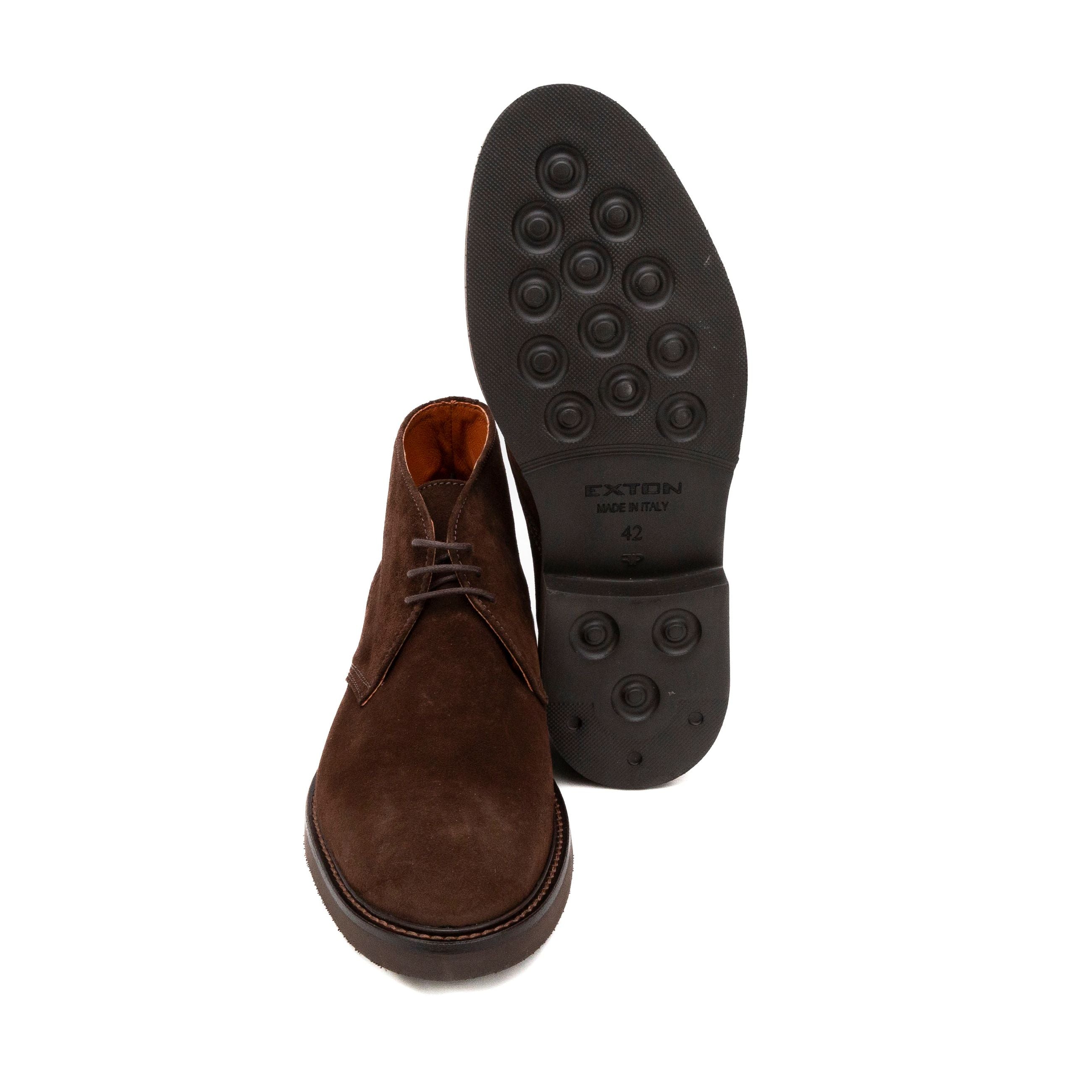 EXTON Polacchino uomo Camoscio 444 - Musto Calzature srl