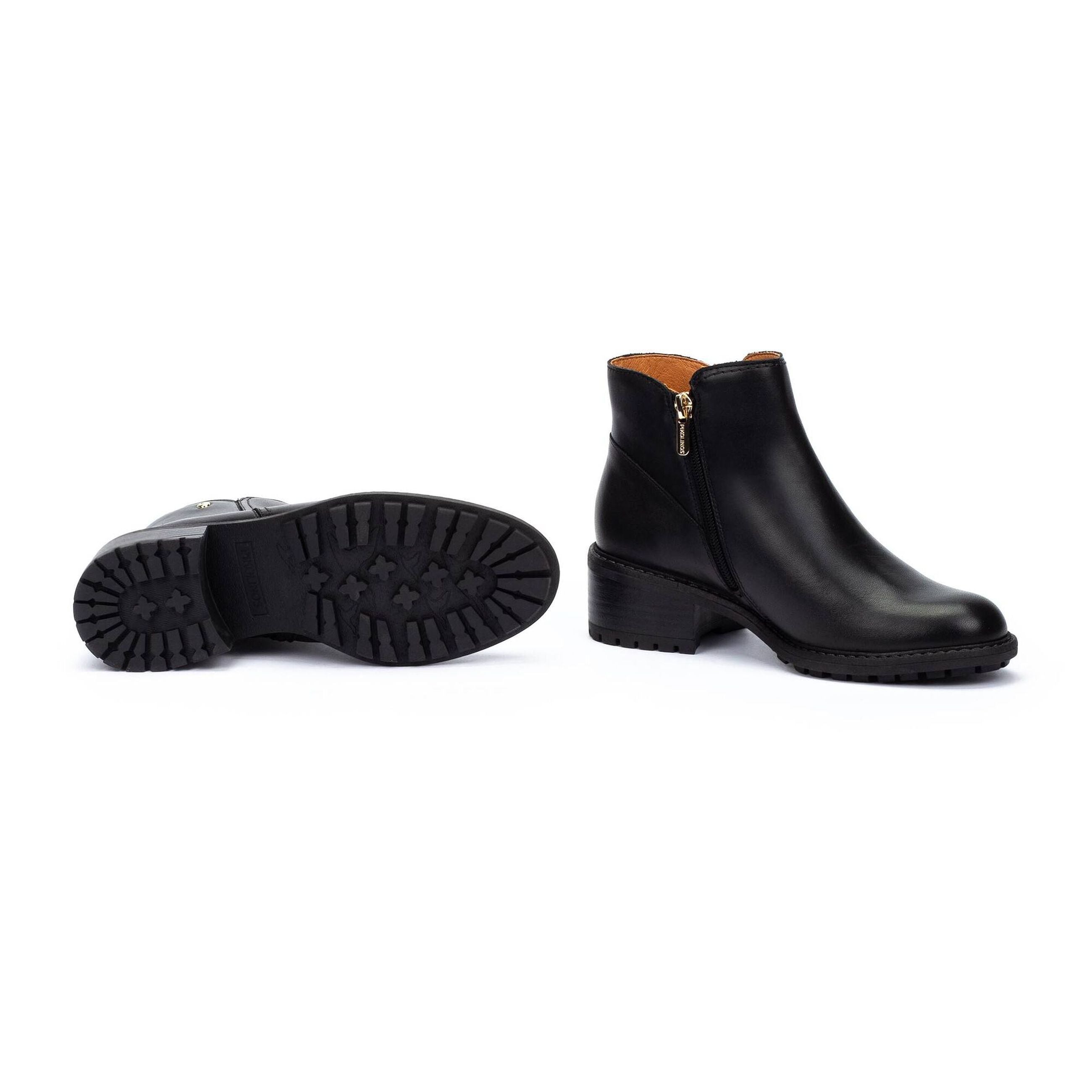 Pikolinos Stivaletti donna in pelle con zip e cucitura laterale MEDINA - Musto Calzature srl