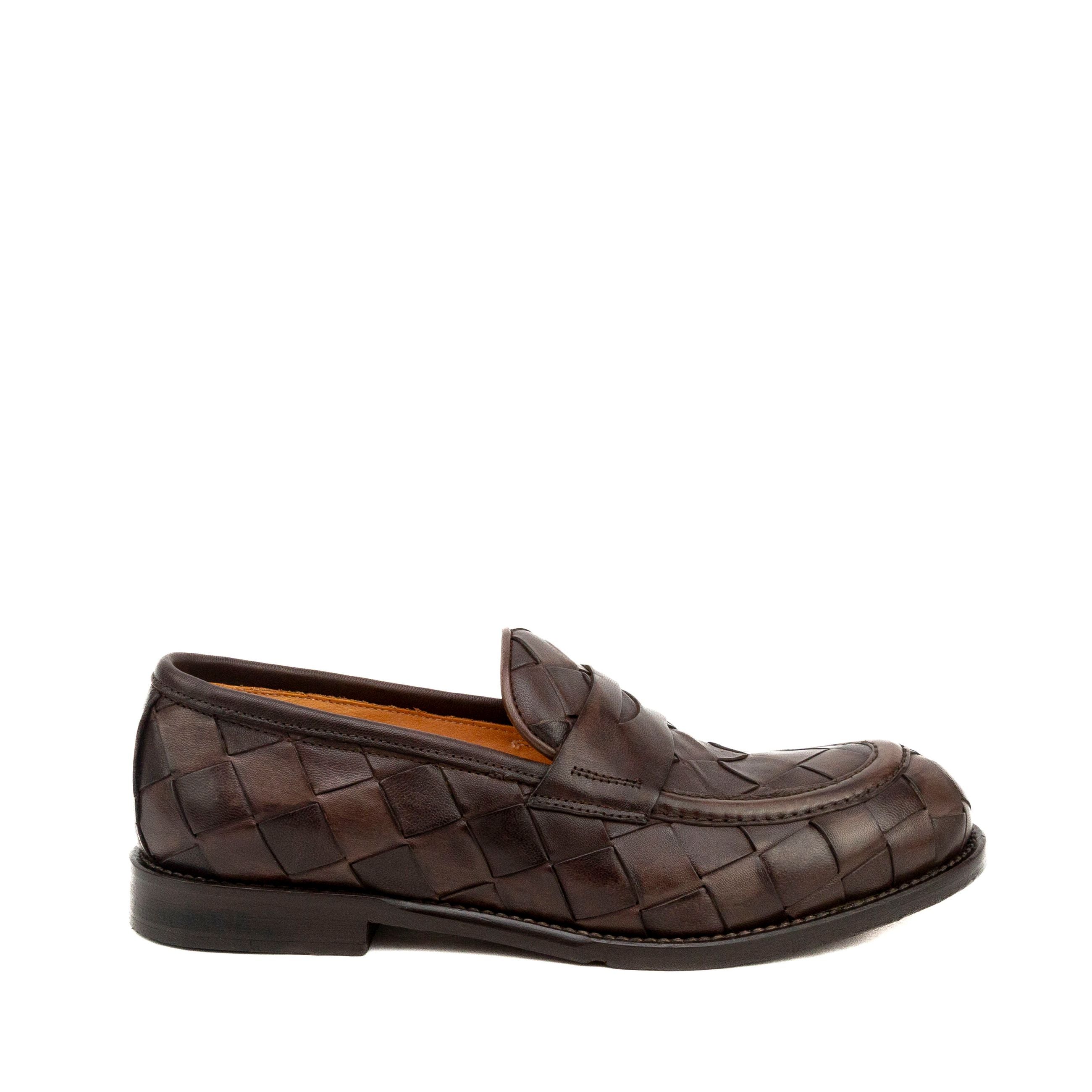 JP/DAVID Mocassini uomo PELLE INTRECCIATA 39776/11 - Musto Calzature srl
