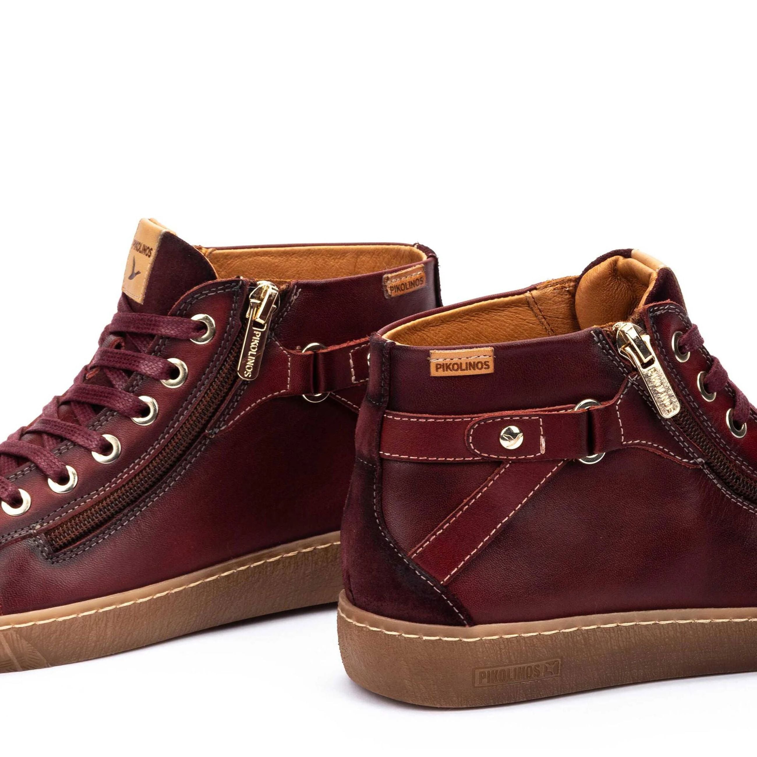 Pikolinos Sneakers donna in pelle con zip laterale LANZAROTE - Musto Calzature srl