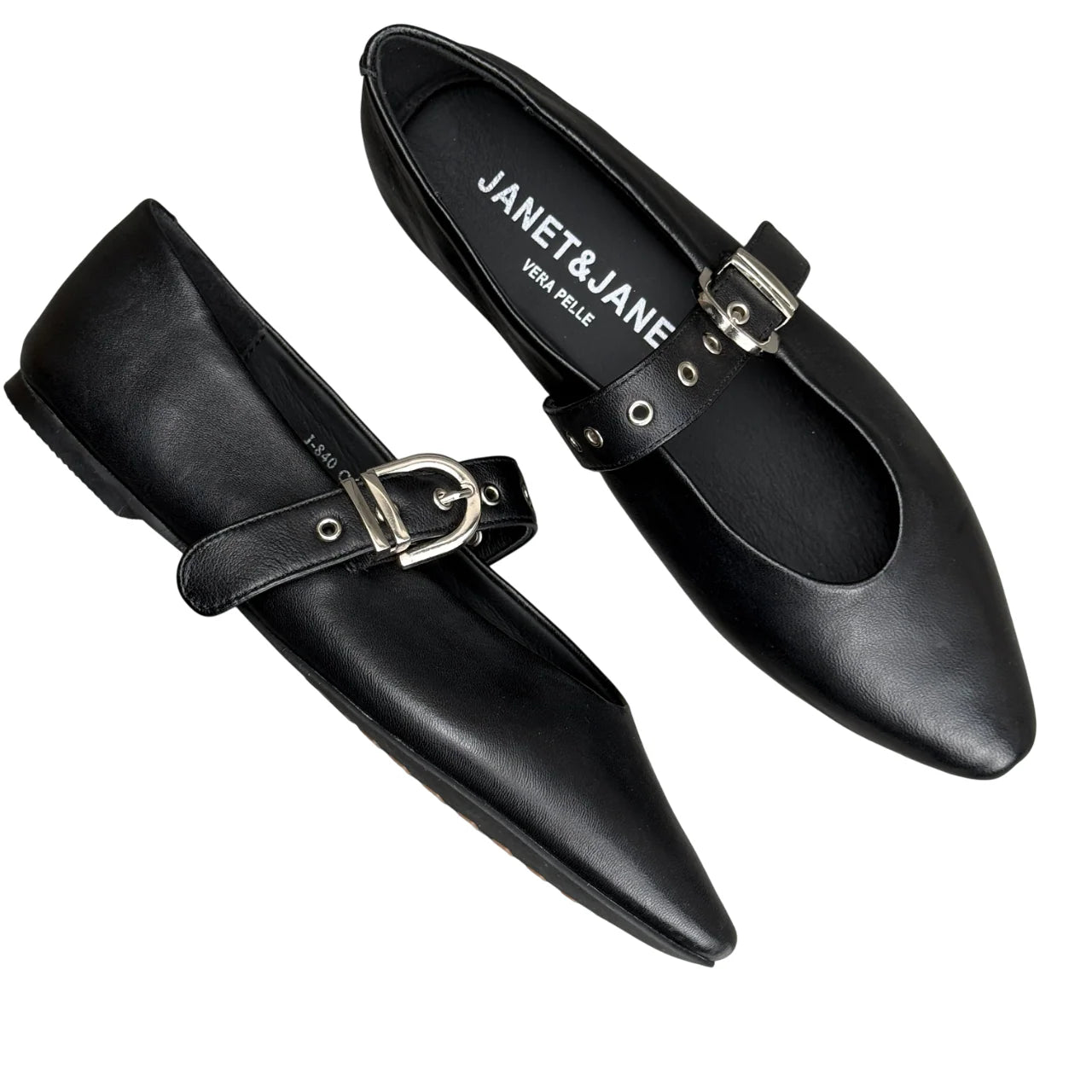 JANET & JANET Ballerine Pelle MIRTA J - 840 - Musto Calzature srl