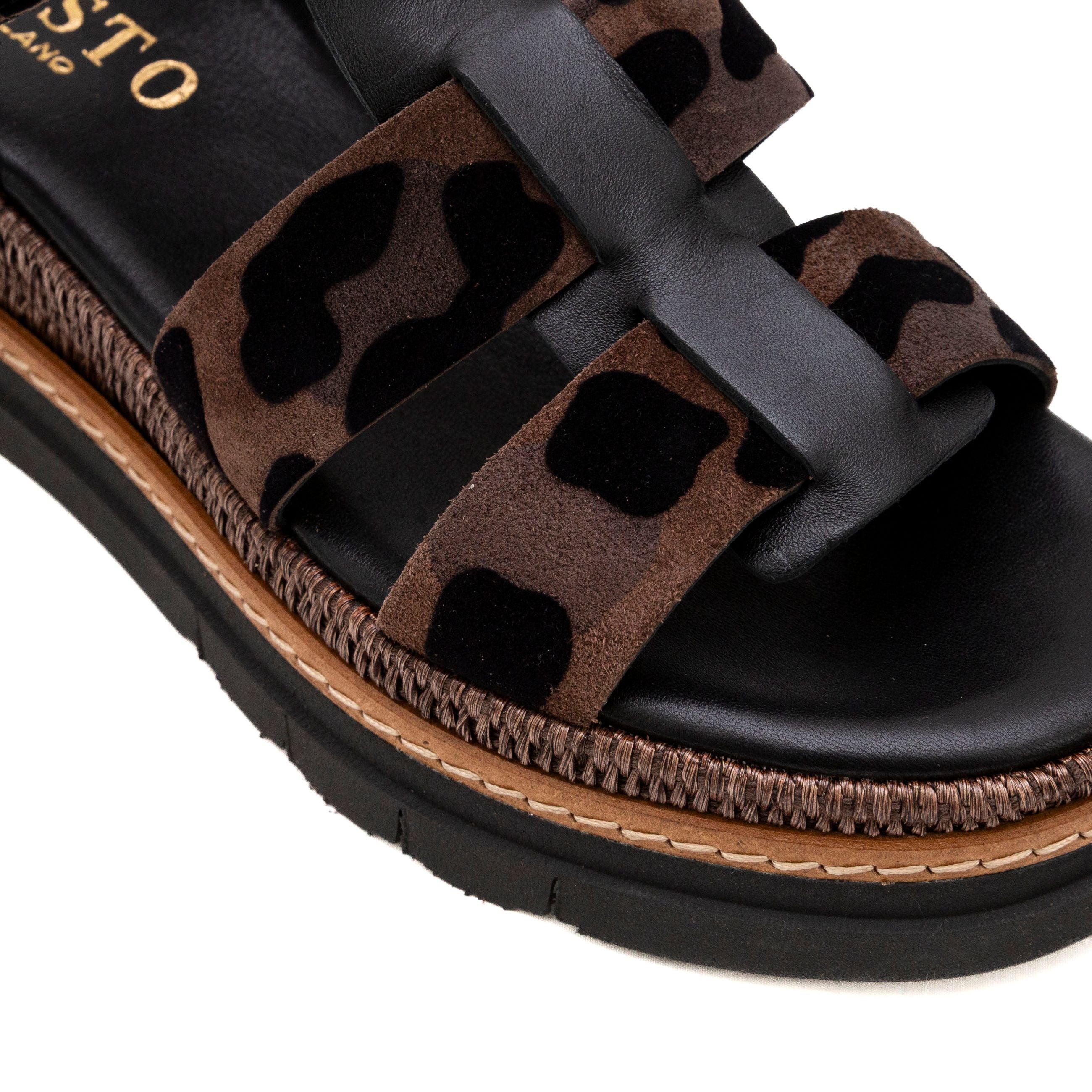 MUSTO Zeppe e platforms pelle e cavallino PRATO K340S - Musto Calzature srl