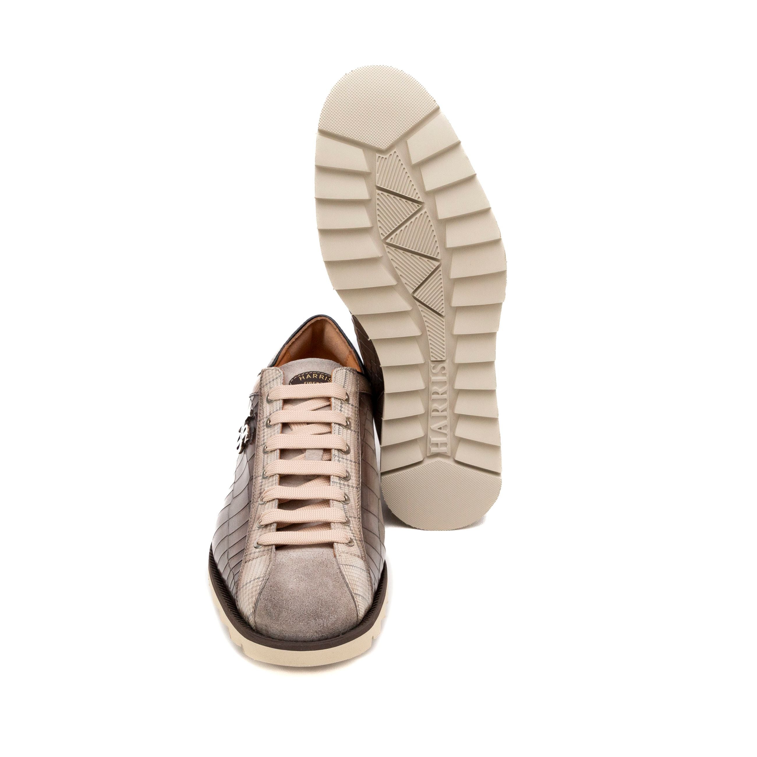HARRIS Sneakers uomo pelle+camoscio 2817/25 tweed - Musto Calzature srl