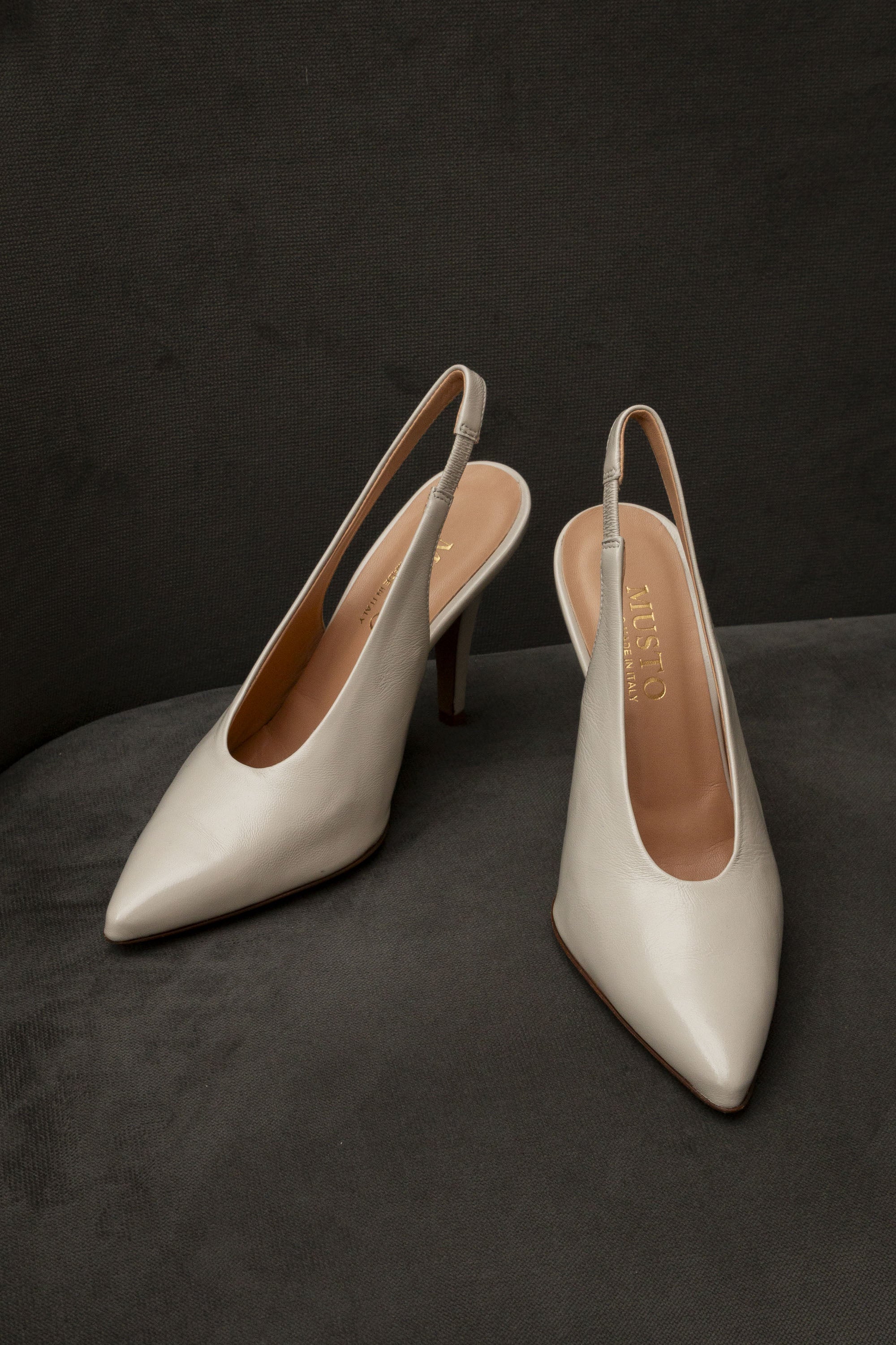 MUSTO slingback da donna in vernice Gea - Musto Calzature srl